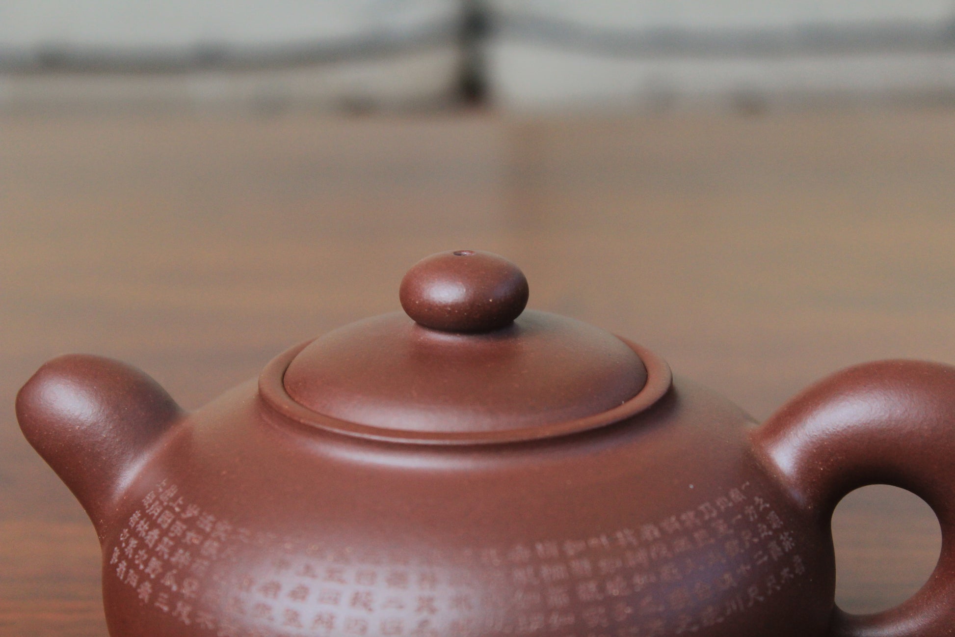 yixing teapot vintage collectible fully handmade lid