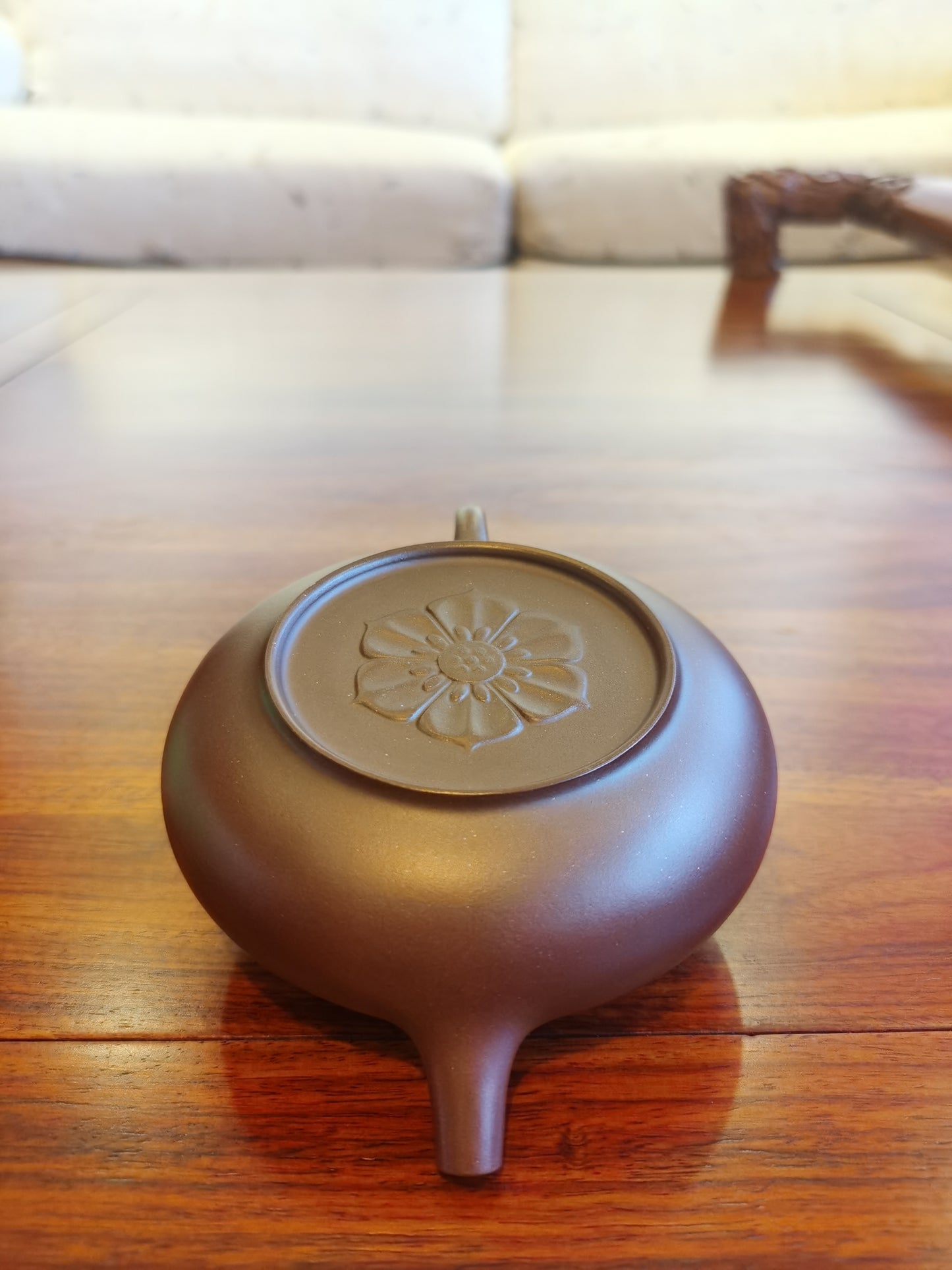 The Landscape (山水) ,155ml, Gu Fa Lian ni (Most Archaic Clay Forming) DiCaoQing clay from HuangLong mine 4 and aged 28 years ,Full handmade(only one is available)collected by our friend Khoi from Vietnam