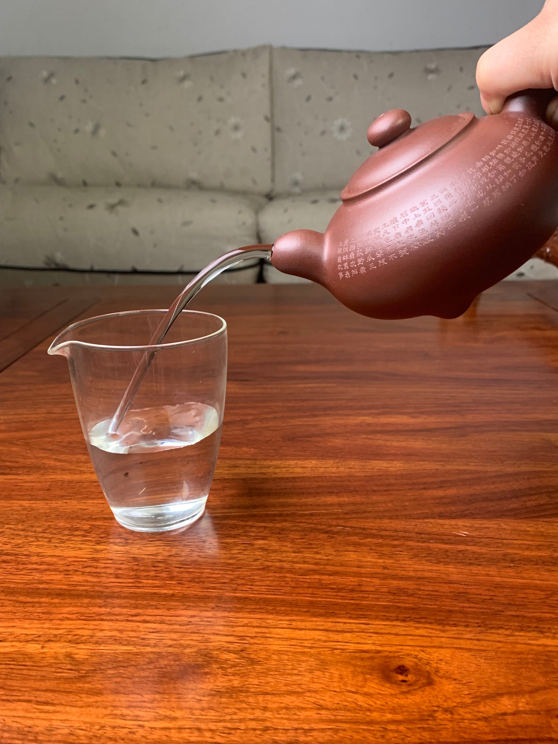 yixing teapot vintage collectible fully handmade pour