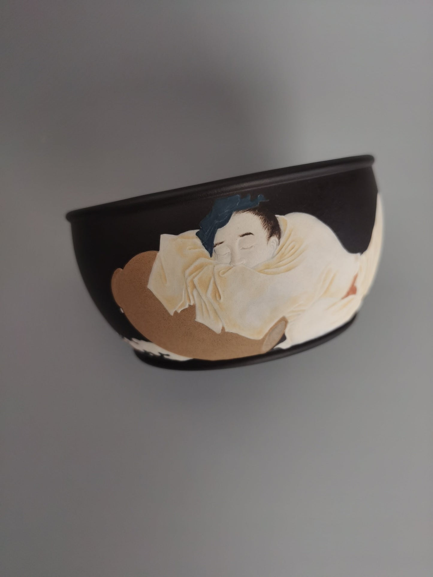 Vintage tea cups named li bai from zisha art gallery pattern | Siyutao Teacup