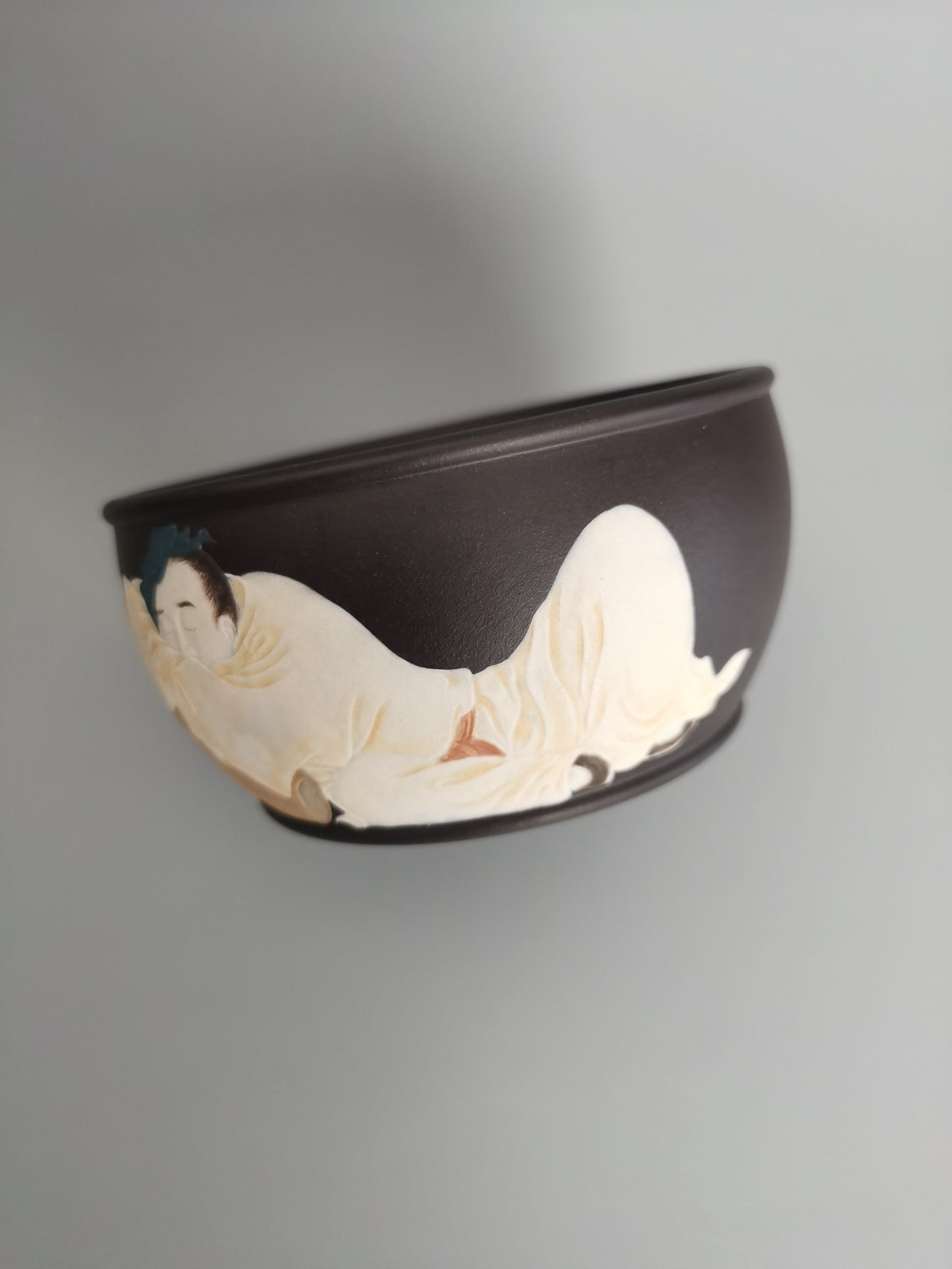 Vintage tea cups named li bai from zisha art gallery pattern 2 | Siyutao Teacup