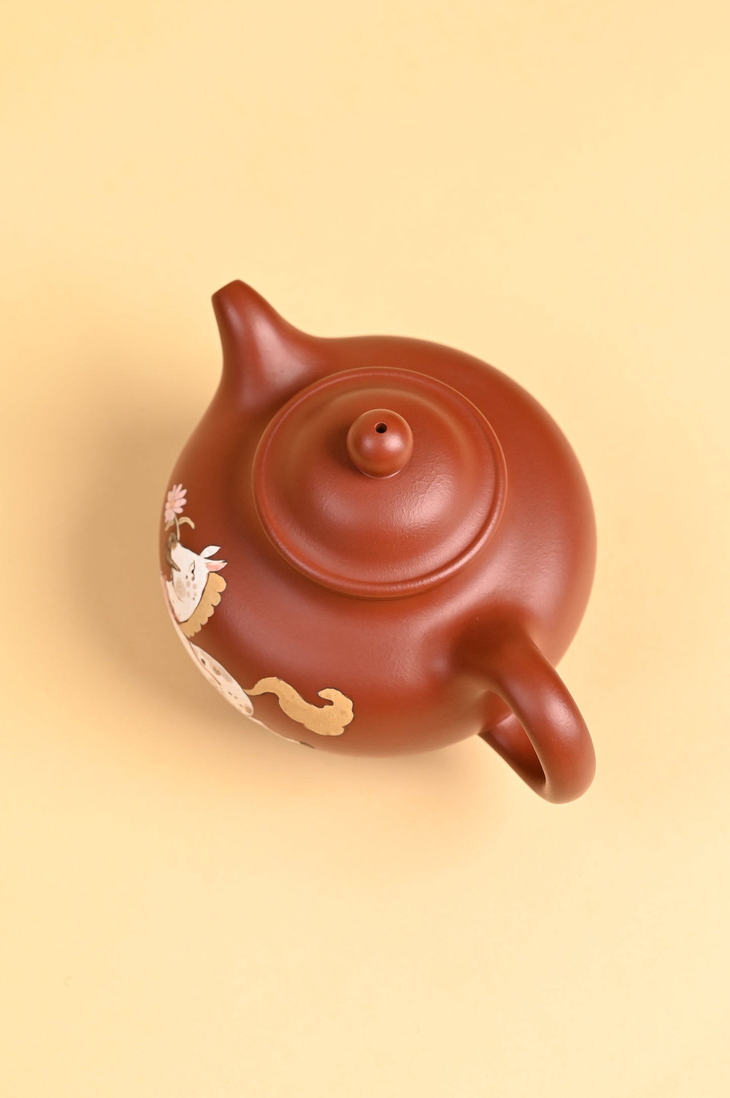 Yi shing teapot for sale handmade lid
