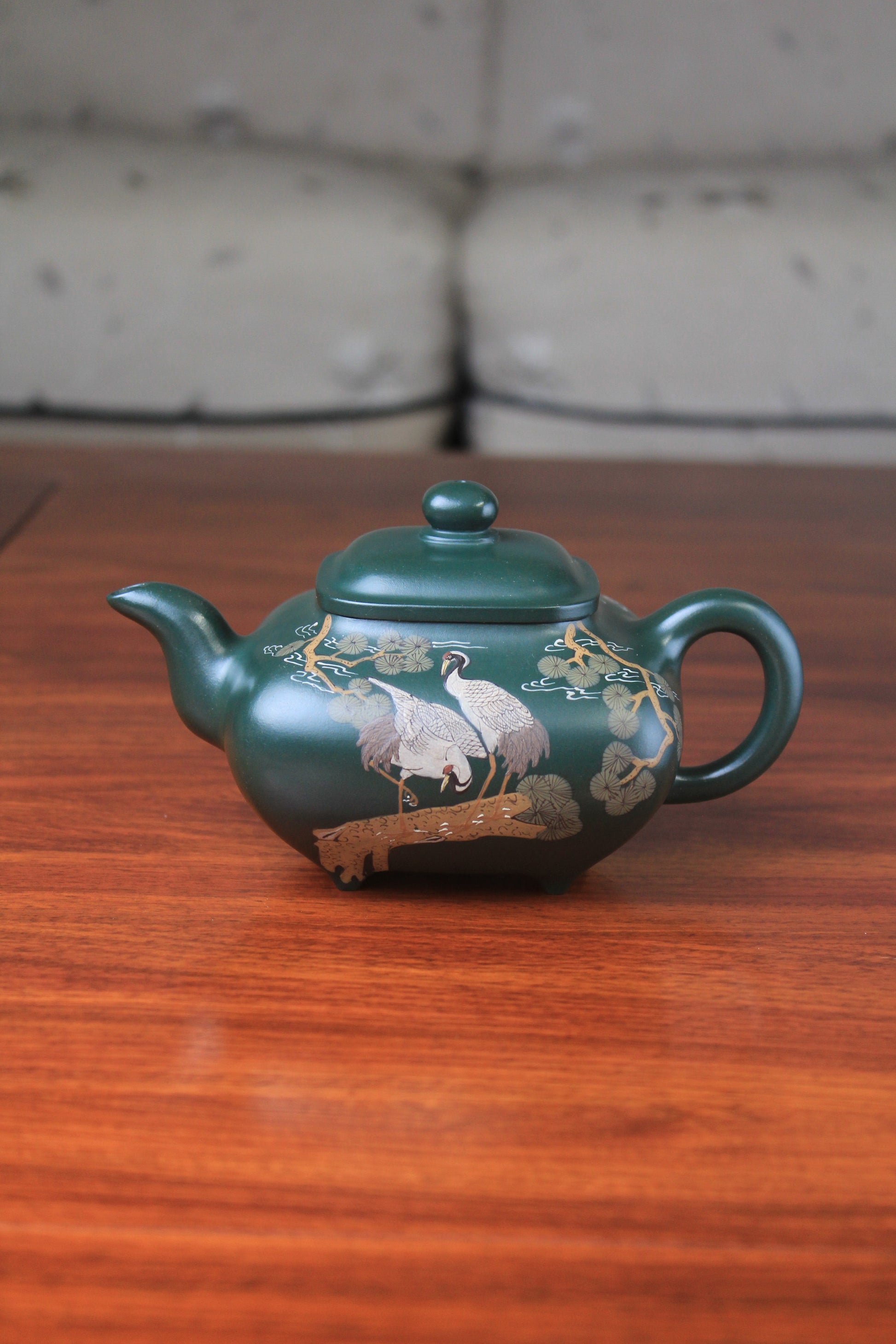 An Artistic teapot from teapot artist on the table