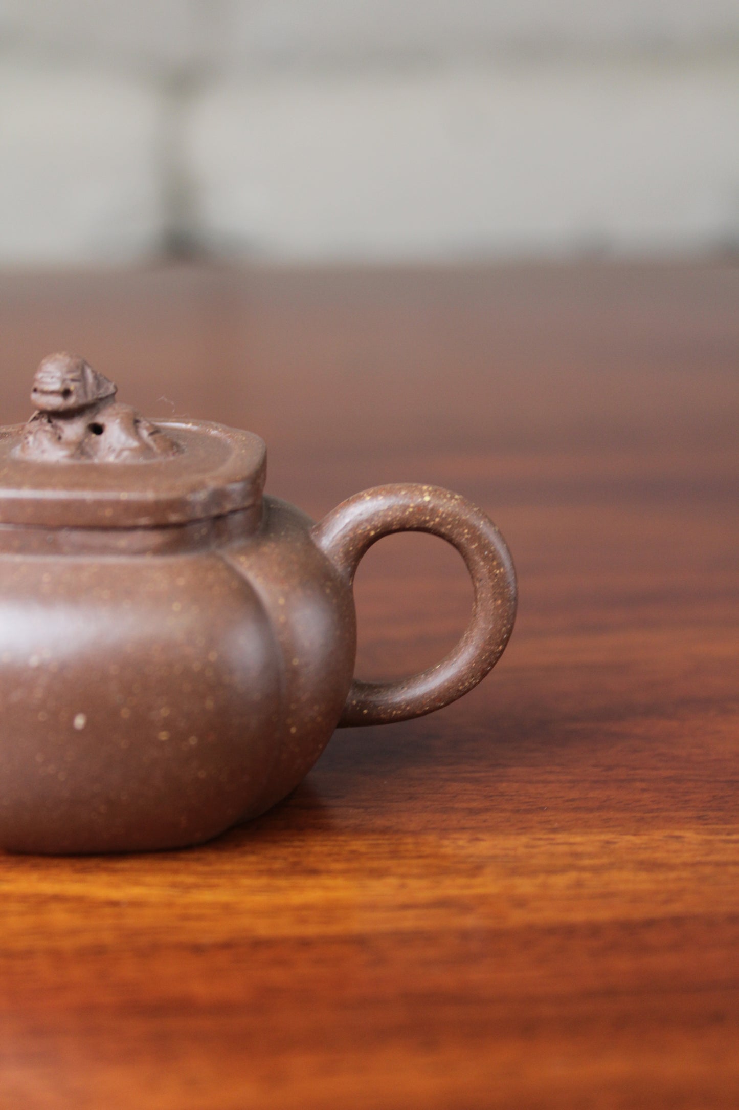 Handle of the Artistic teapot