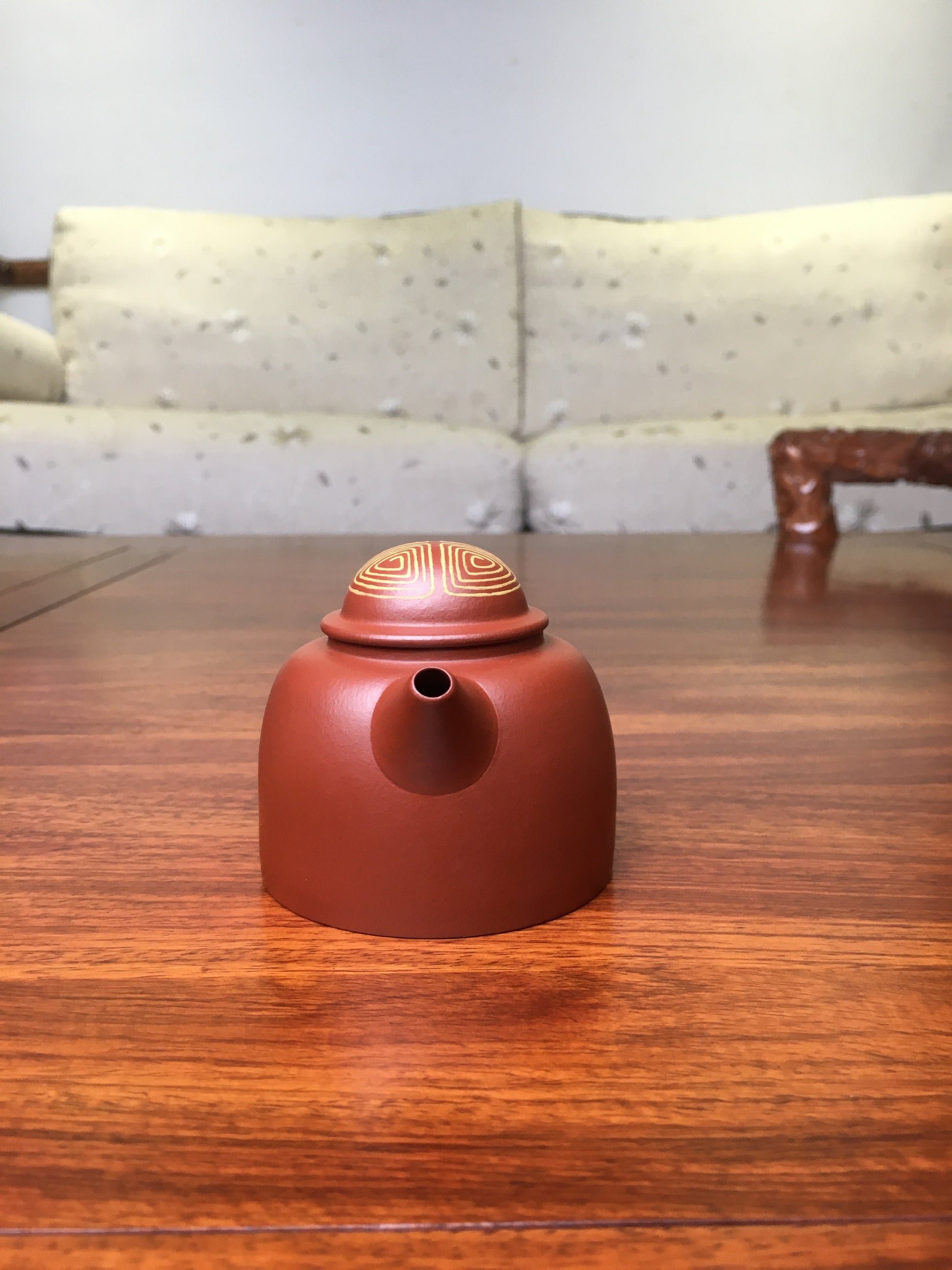 Artwork Yixing teapot Sea turtles 110ml fully handmade by Jing Hu - SiYuTao Teapot