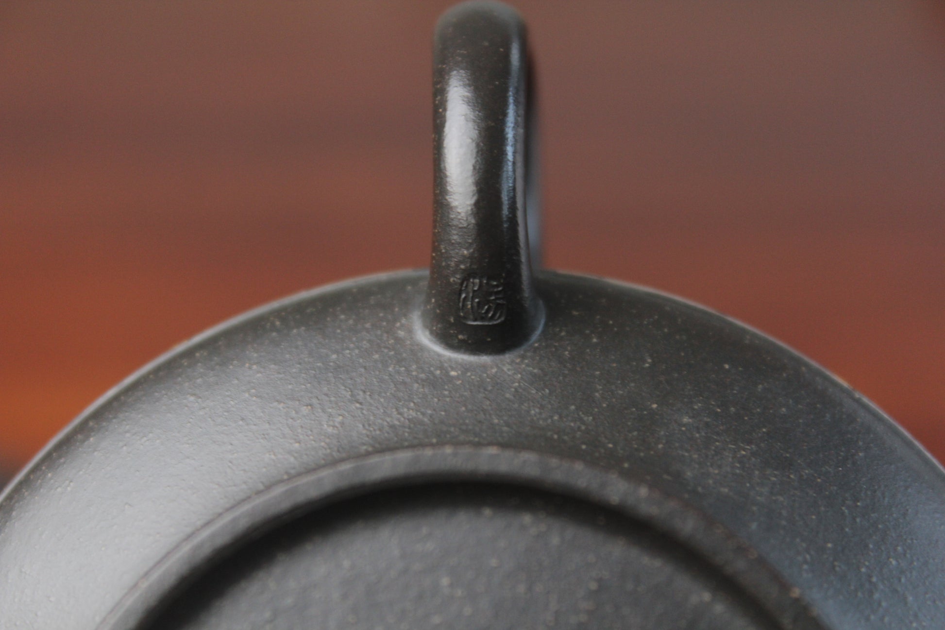 handle marks of chinese pot made with purple clay from yixing zisha art gallery