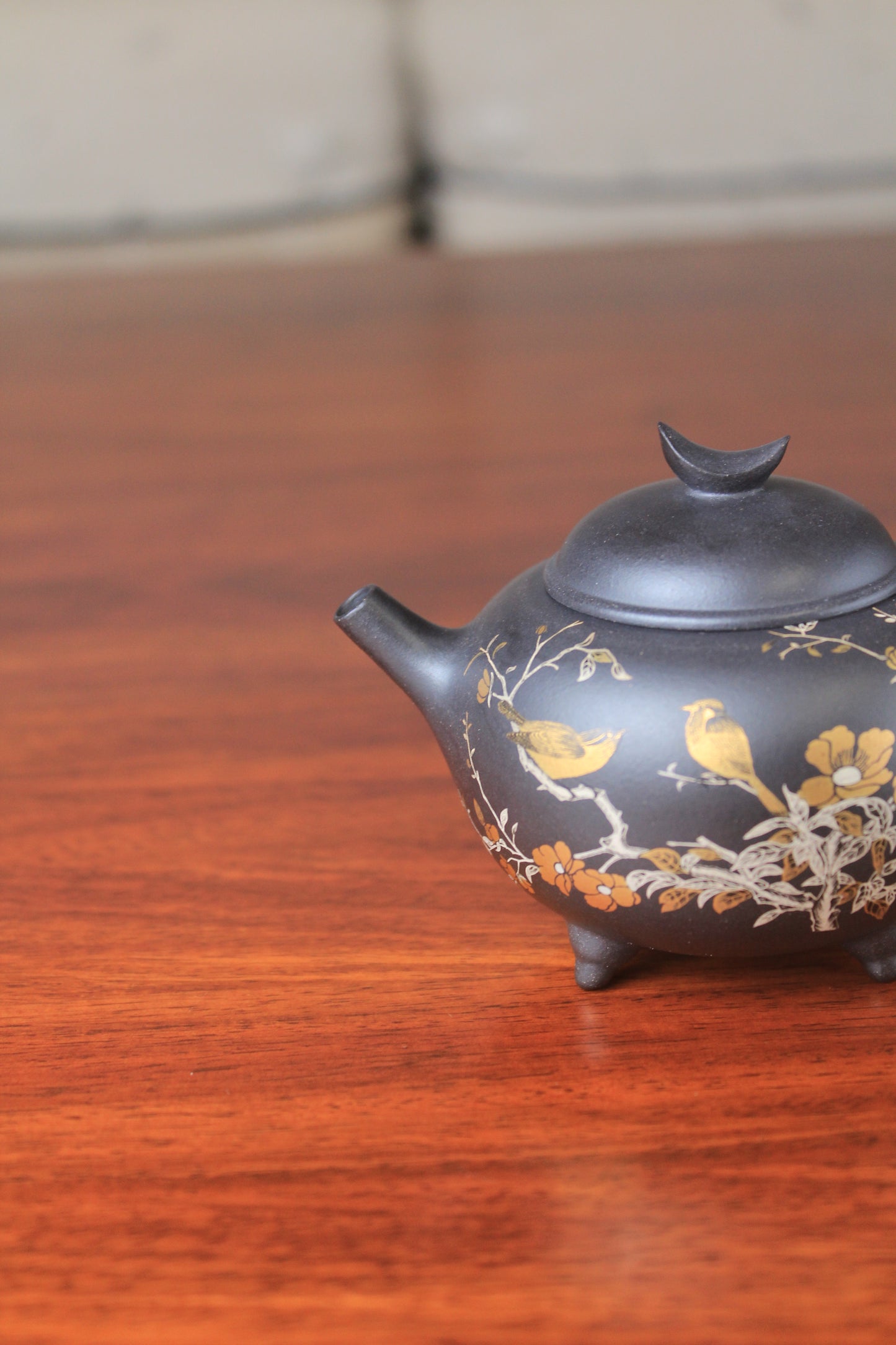Yixing teapot Ming Yue Reduction Burning & handmade 140ml