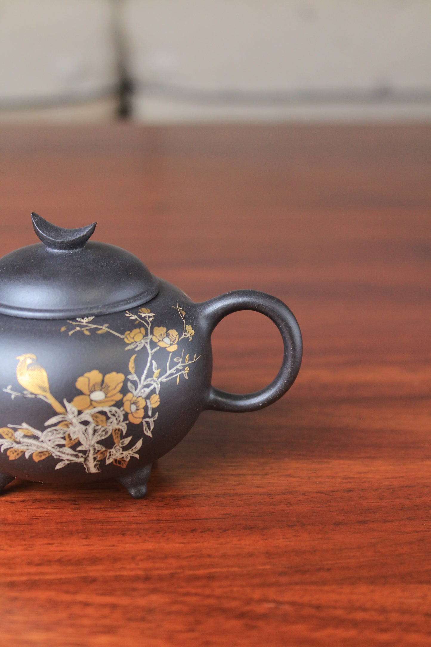 Yixing teapot Ming Yue Reduction Burning & handmade 140ml