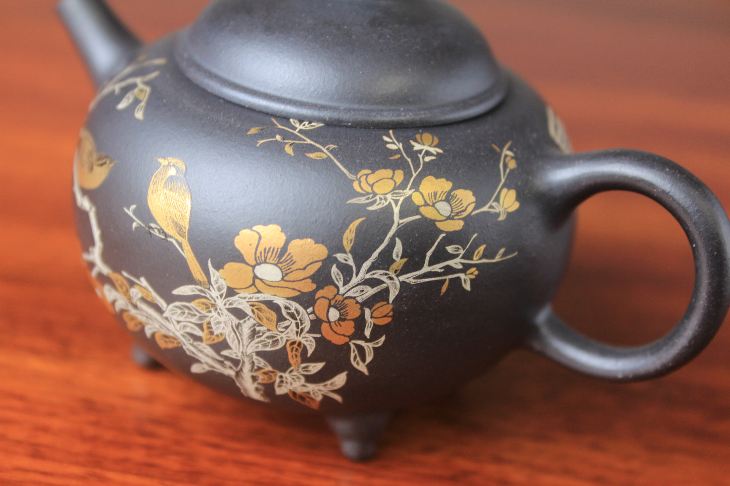 Yixing teapot Ming Yue Reduction Burning & handmade 140ml
