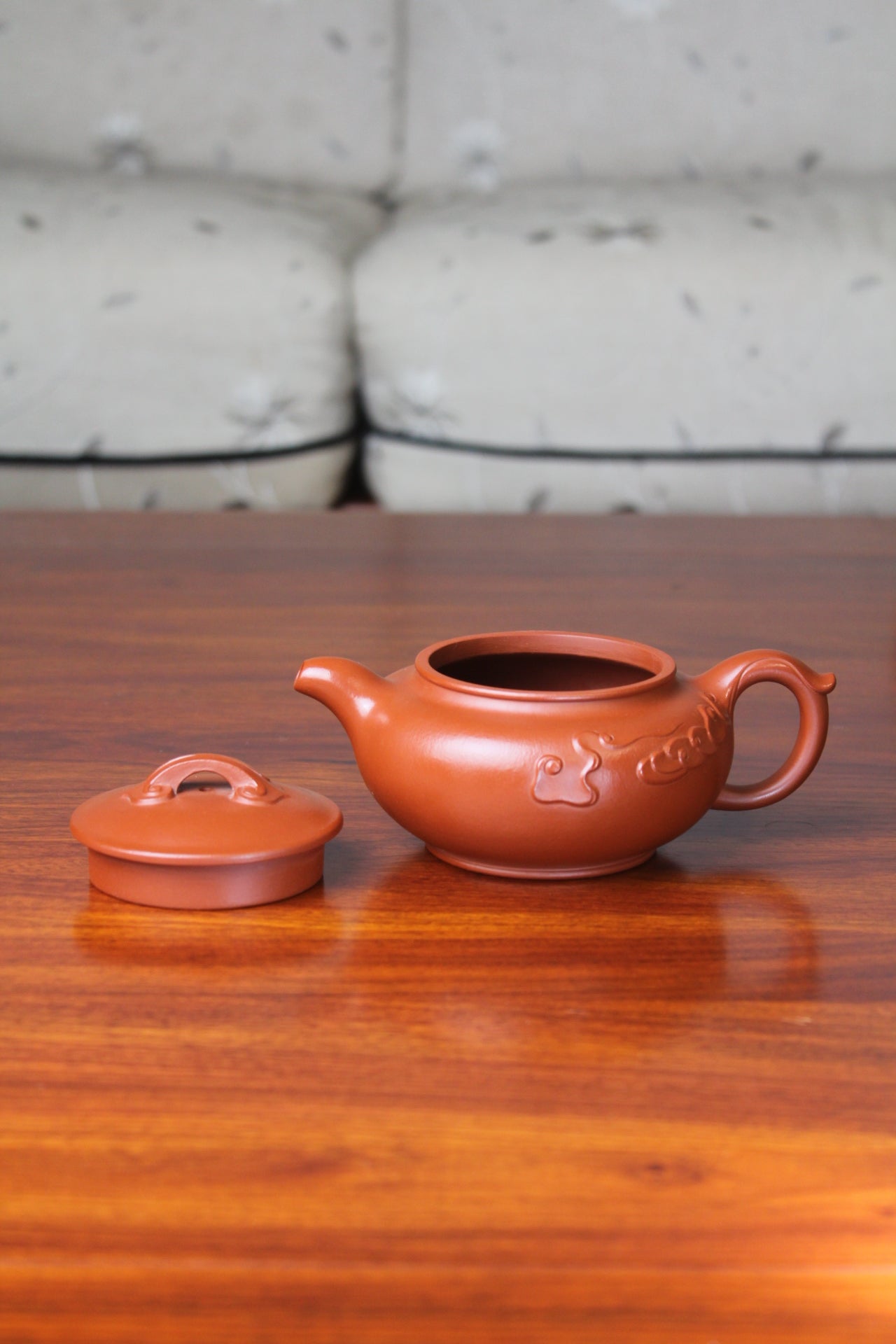 chinese yixing teapot detail