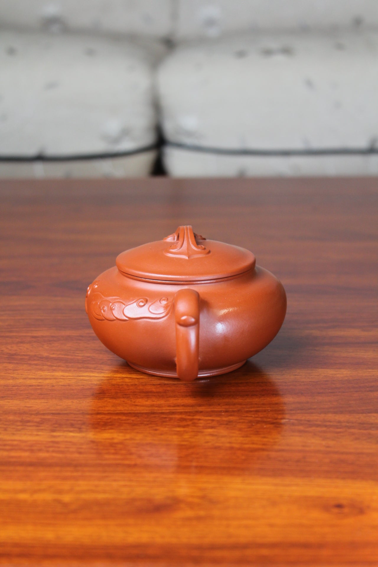 chinese yixing teapot handle