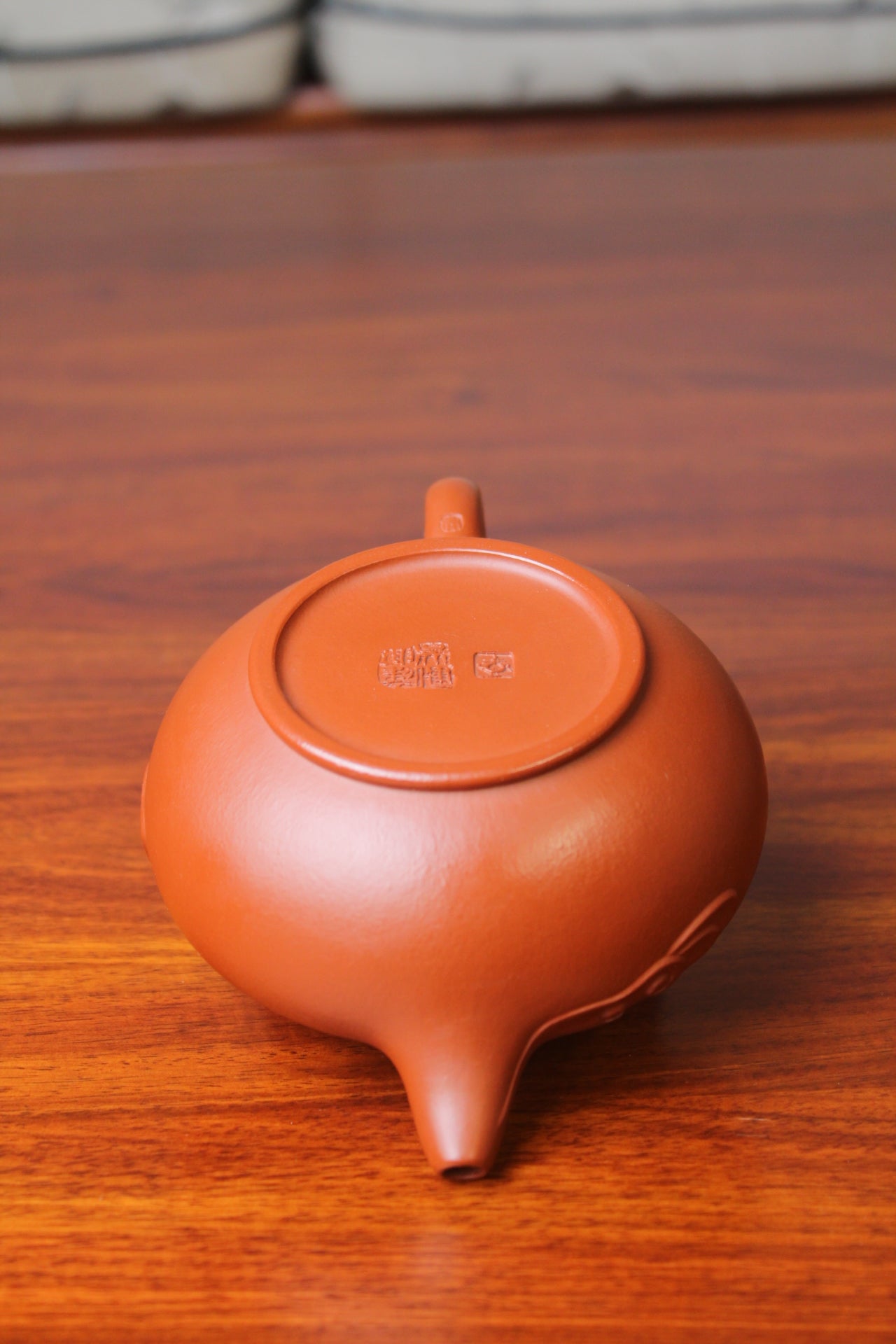 chinese yixing teapot mark detail