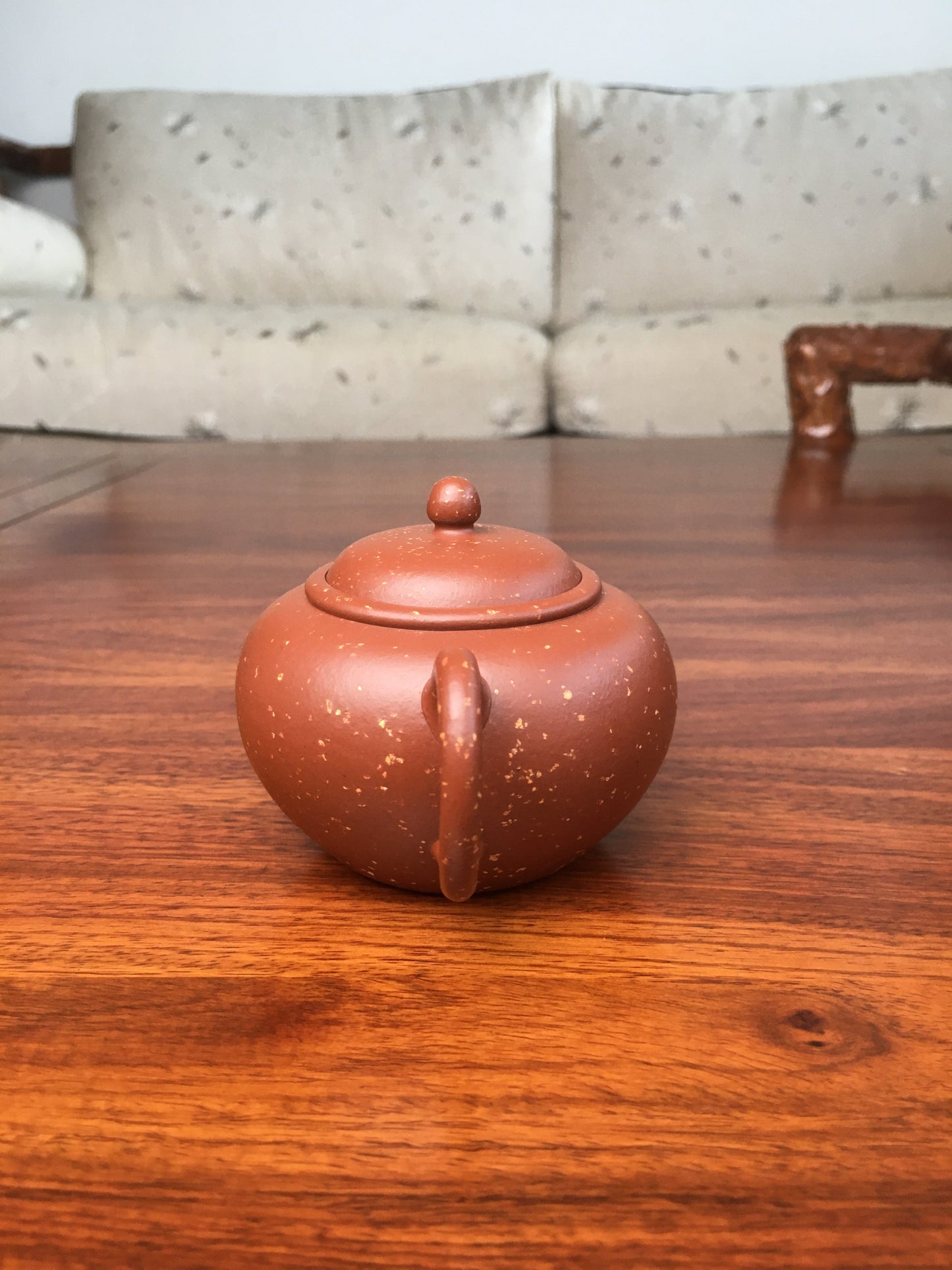 clay tea pot handle