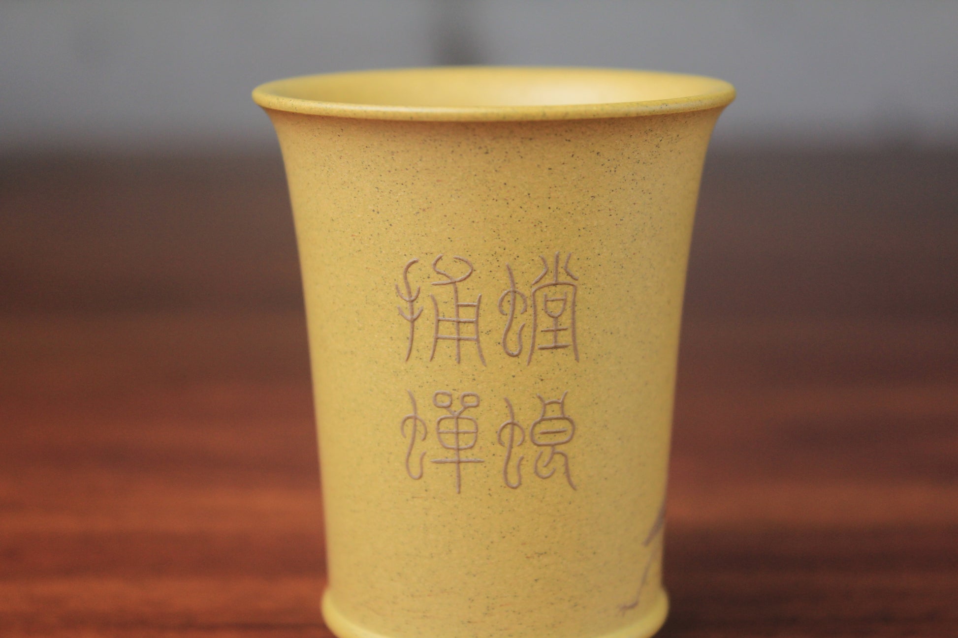 5 details of Clay teacup