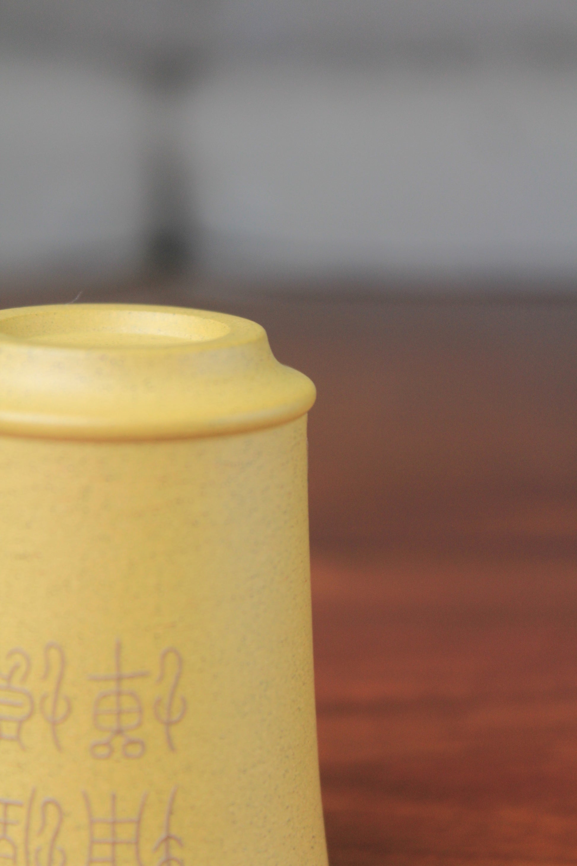 8 details of Clay teacup