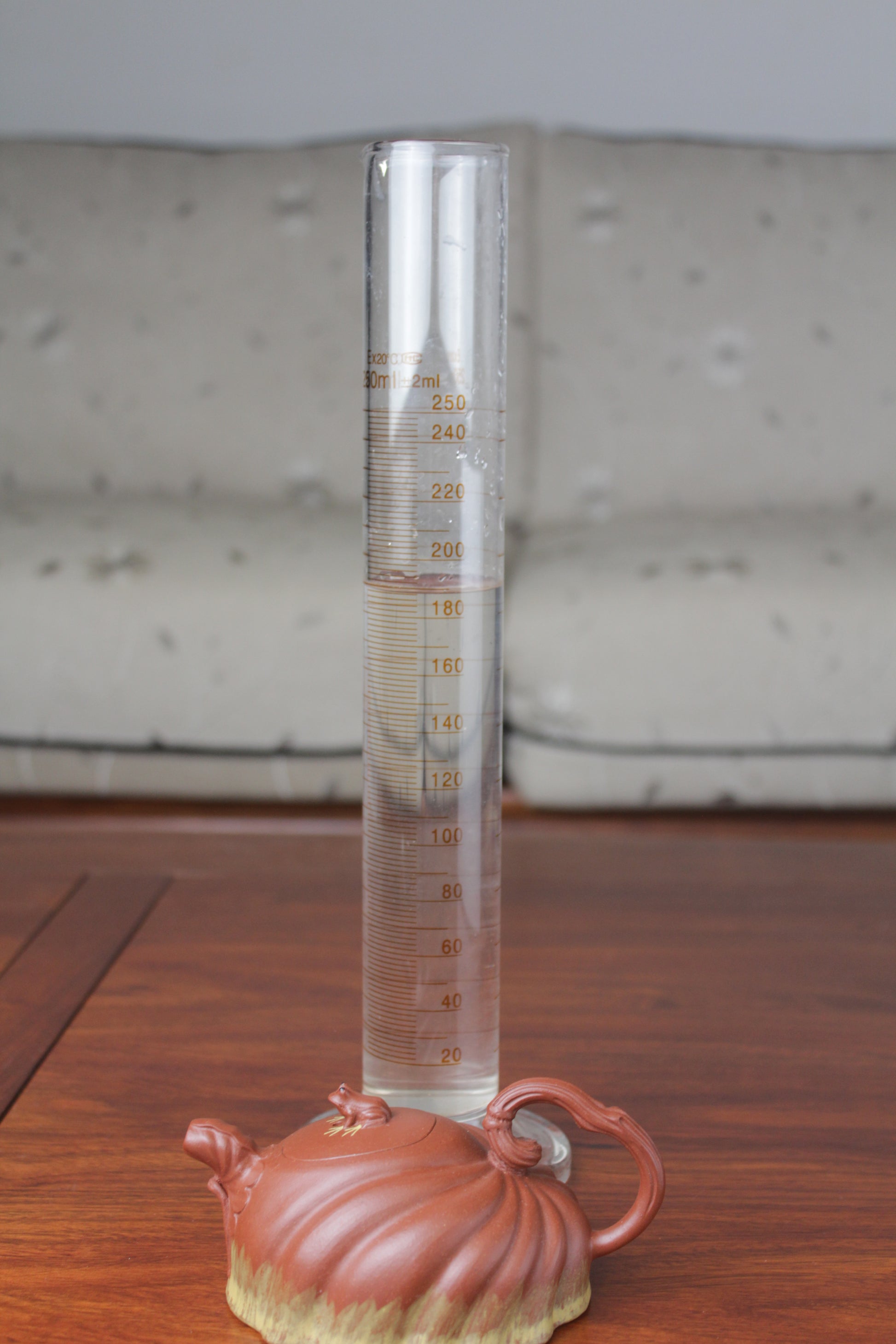 Size of the Collectible teapot handmade by teapot artist