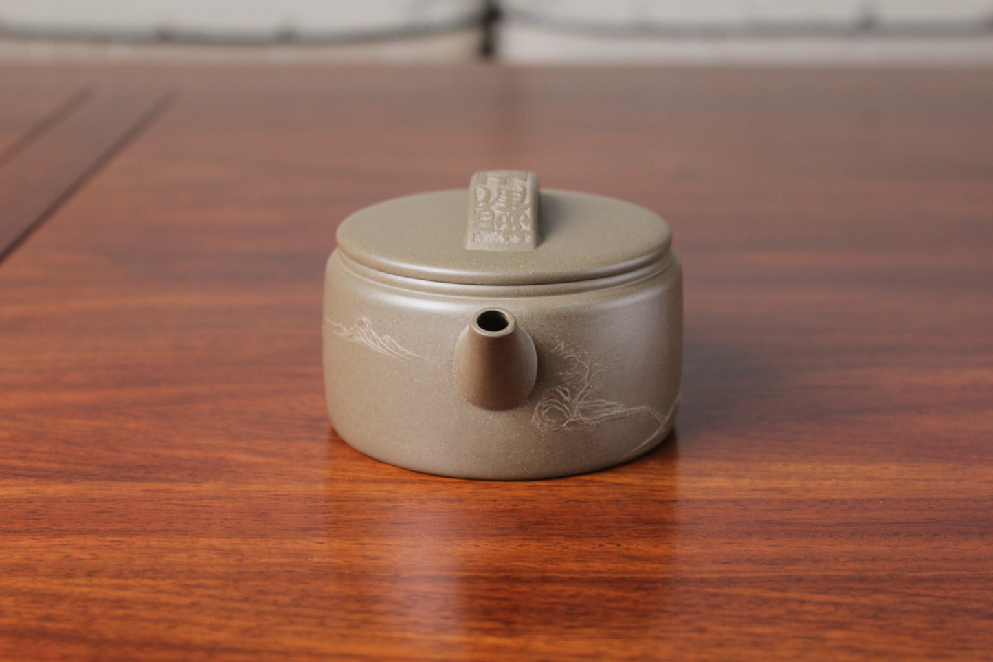 Spout of the Collectible teapot han wa