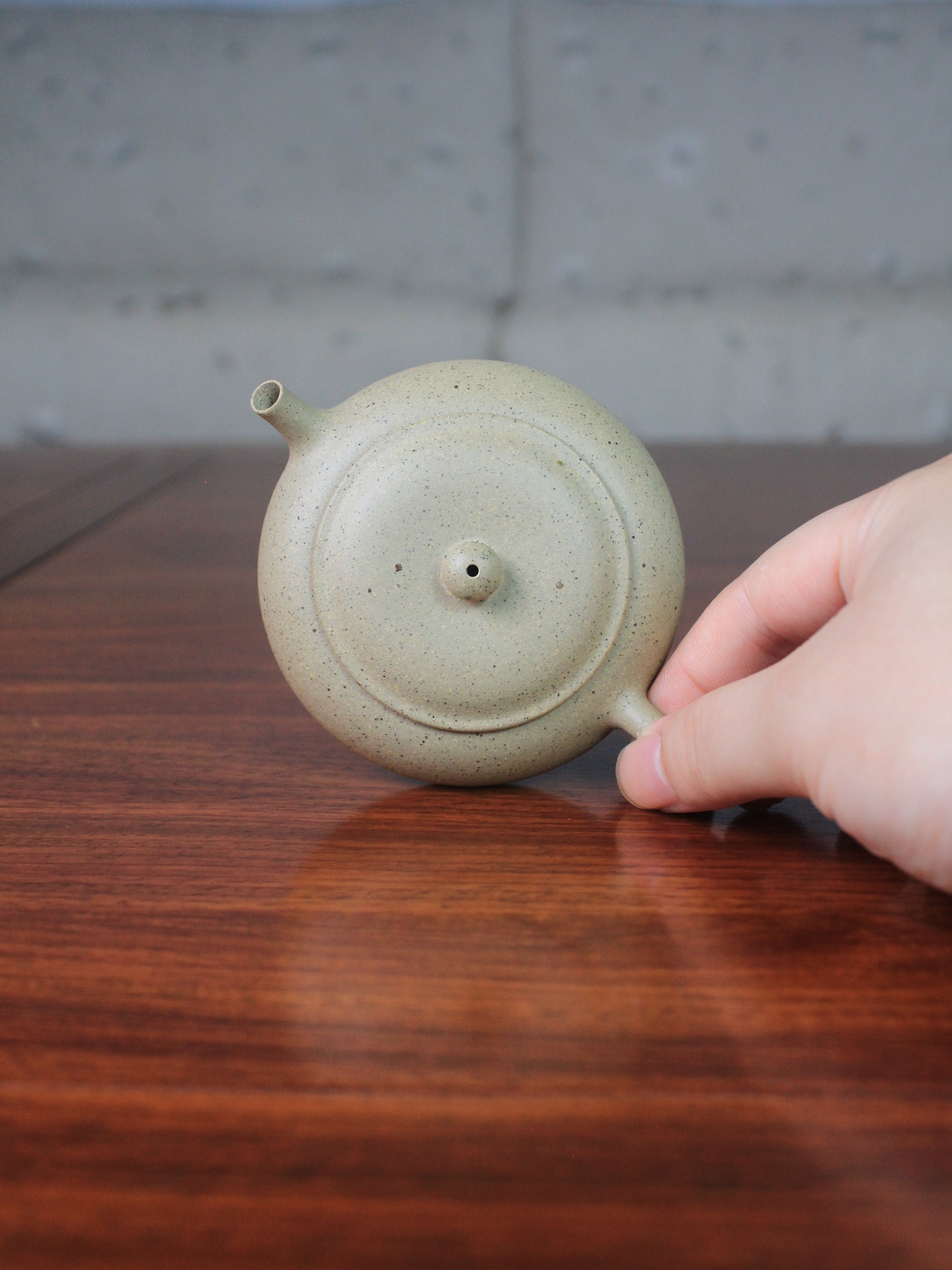 Top of the loose leaf teapot