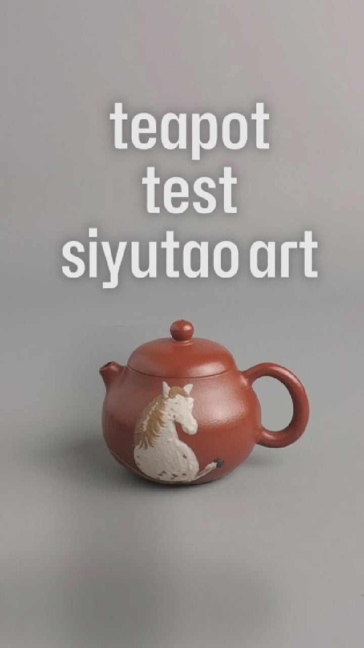 yixing tea pot, the horse for one person video
