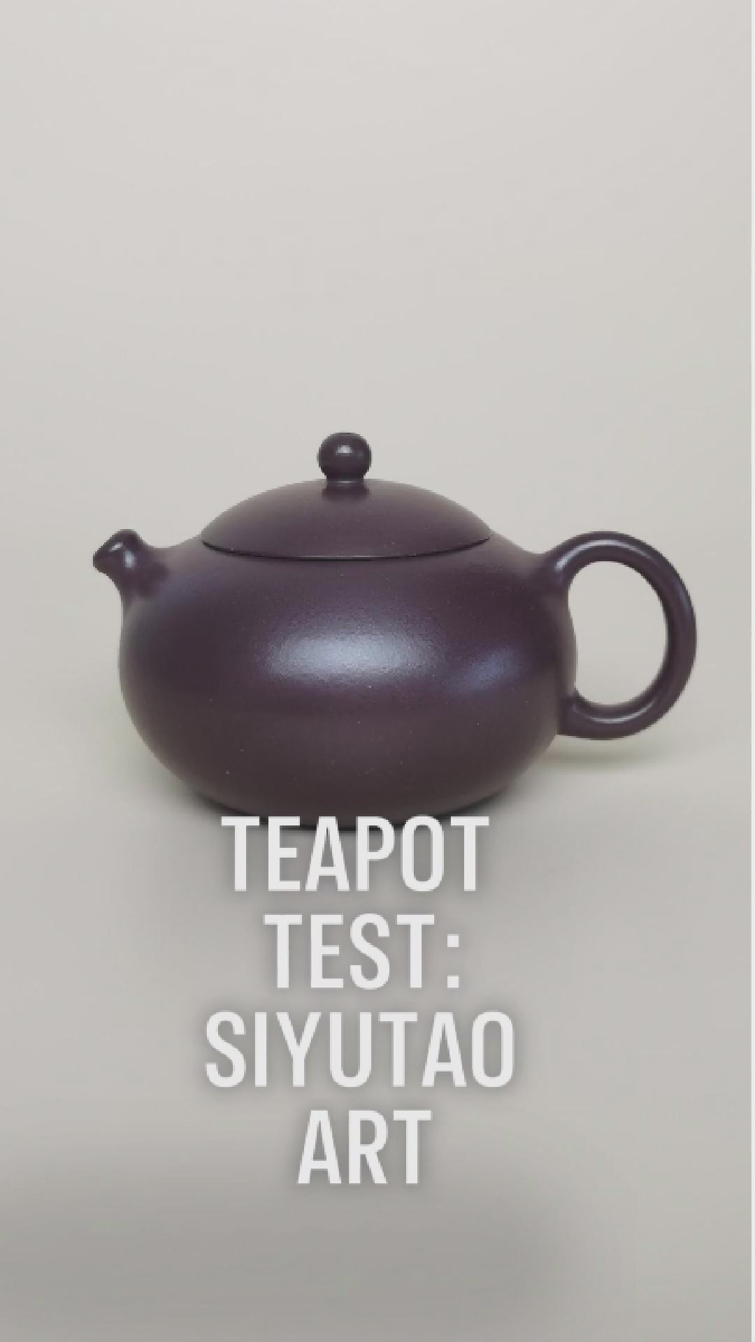 xi shi teapot from yixng zisha art gallery video