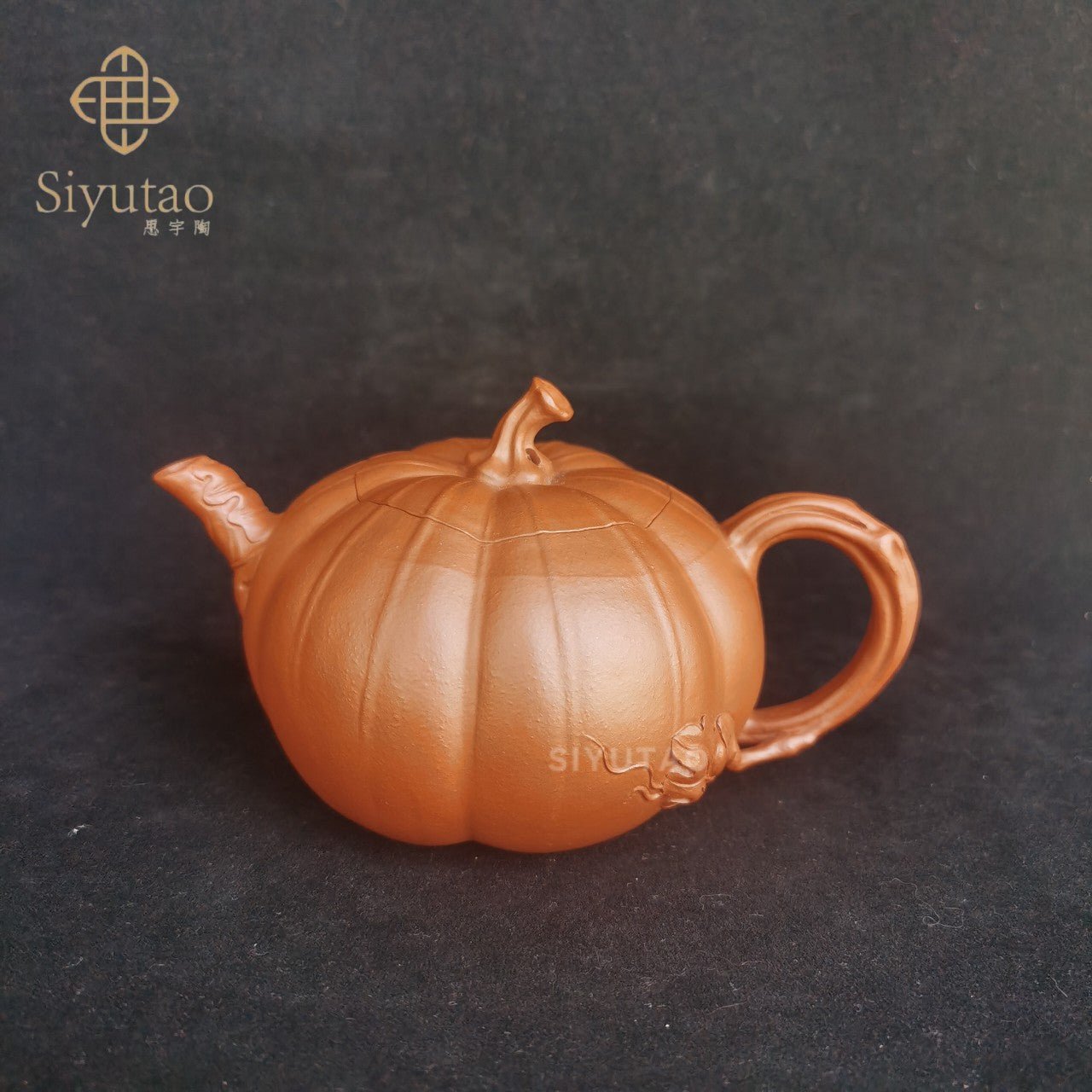 Siyutao artwork pumpkin 175ml handcrafted teapot - SiYuTao Teapot