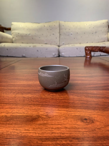 Siyutao teacup shan shui 110ml - SiYuTao Teapot