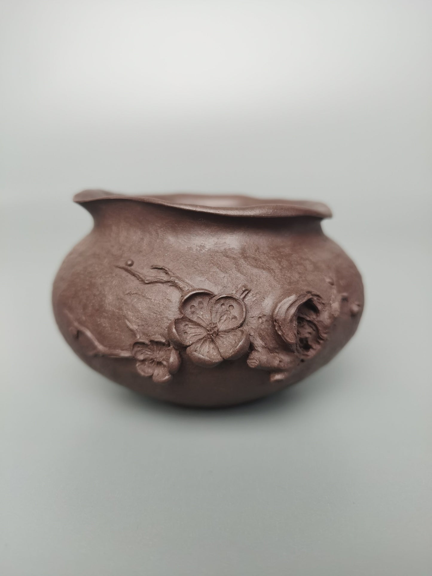 yixing teacup named bloom vintage style detalil 2