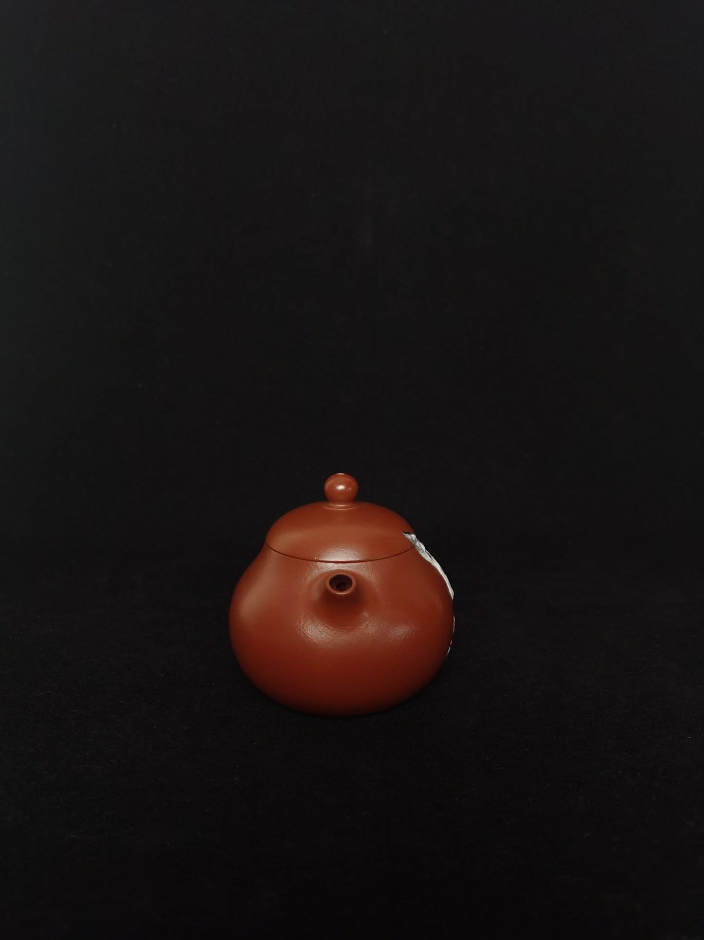 Teapot artwork Yixing teapot Wen Dan mouth detail