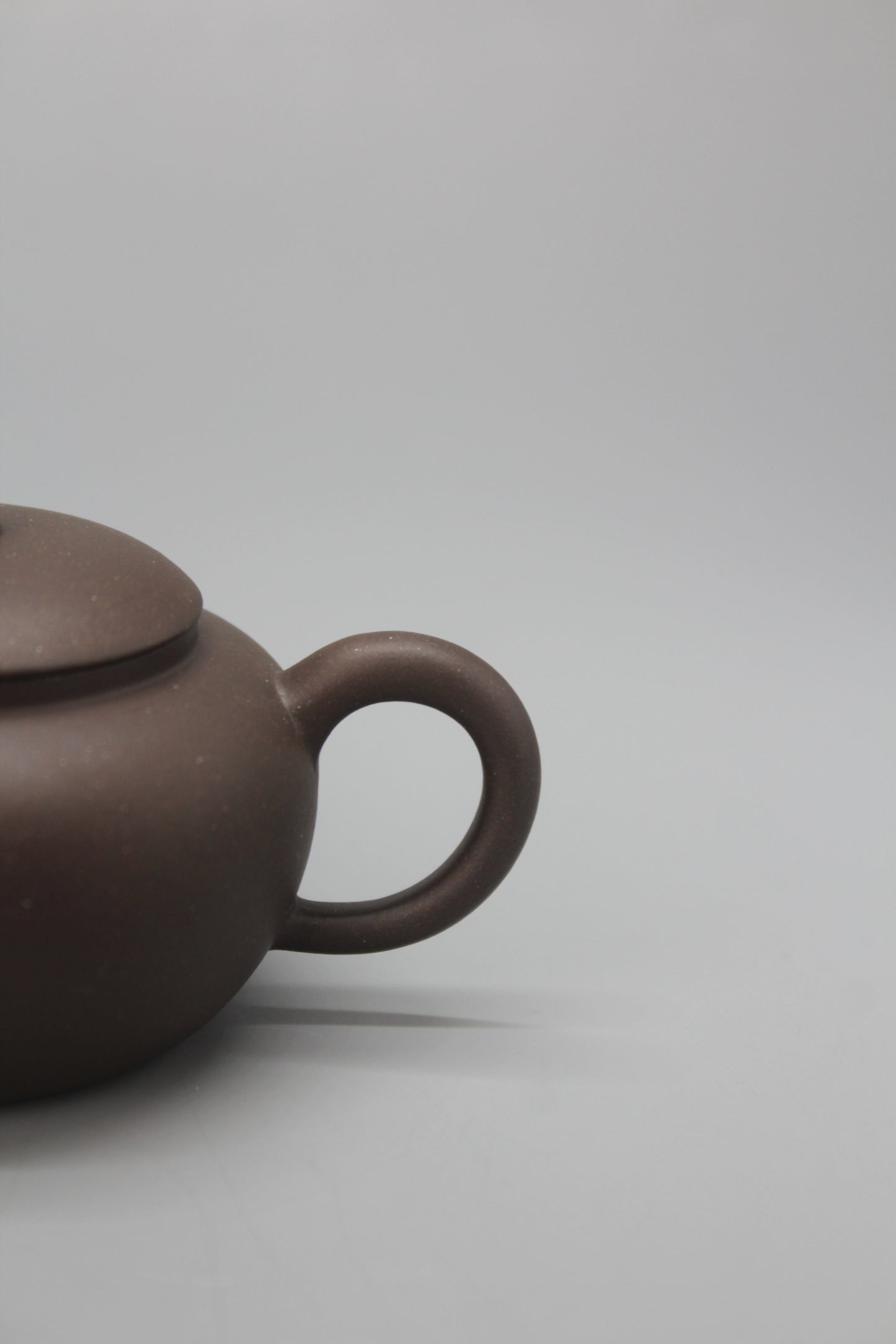 Small teapot handmade handle