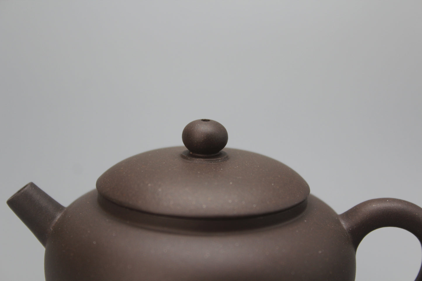 Small teapot handmade lid