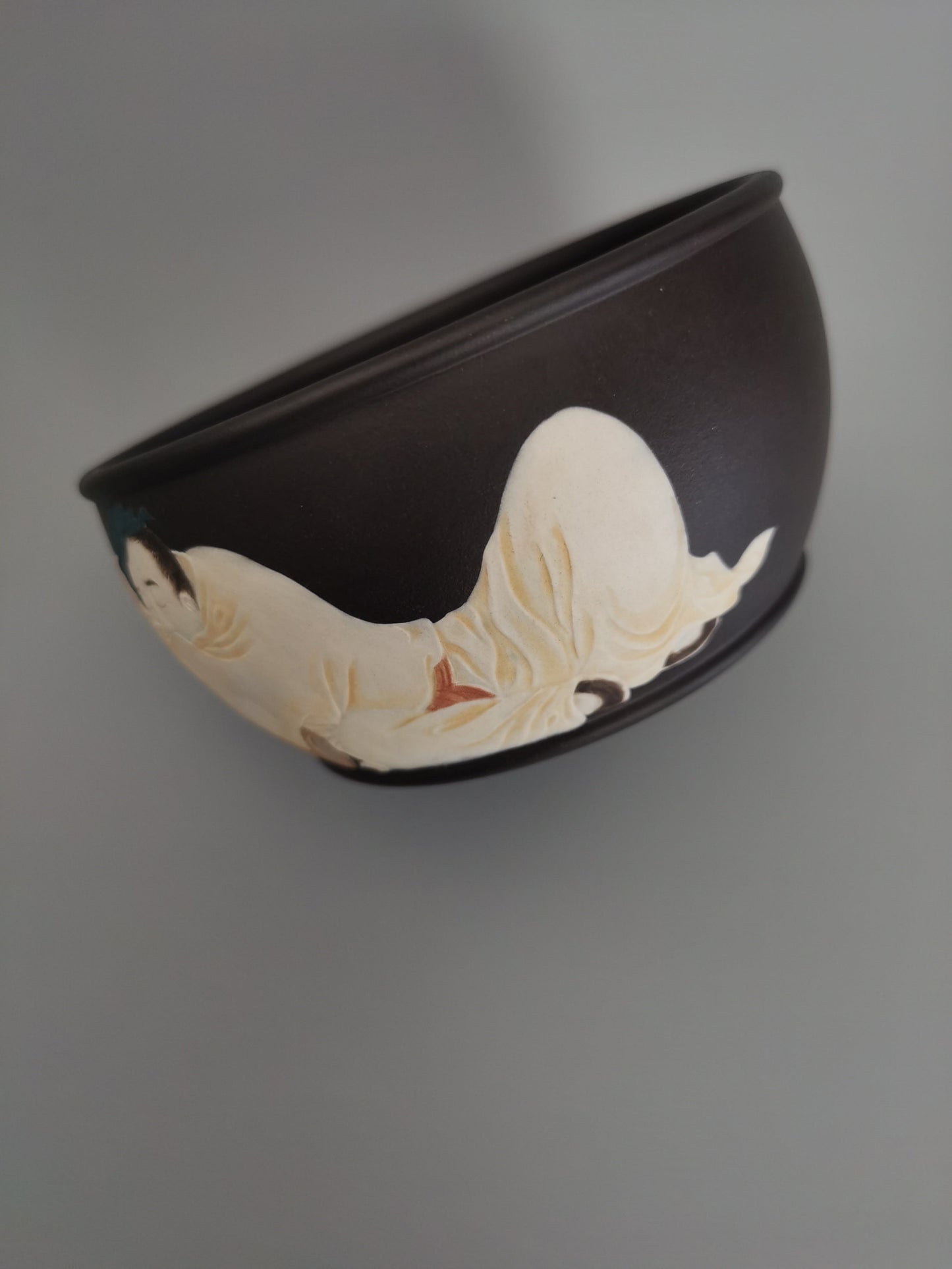Vintage tea cups named li bai from zisha art gallery pattern 4| Siyutao Teacup