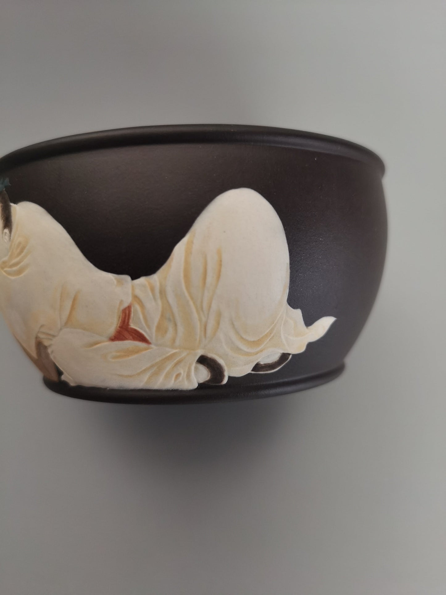 Vintage tea cups named li bai from zisha art gallery pattern 3 | Siyutao Teacup