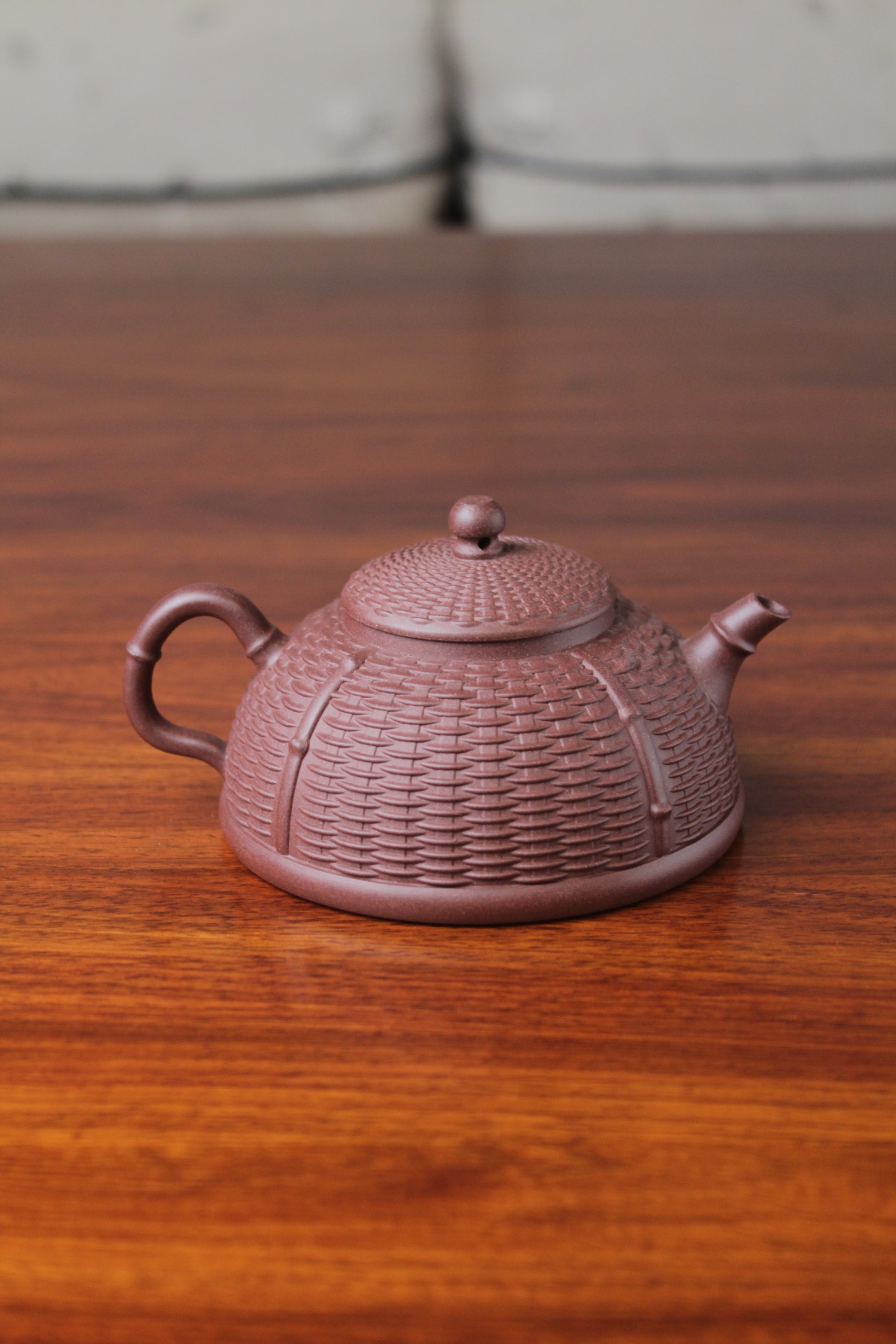 The yi xing tea pot back