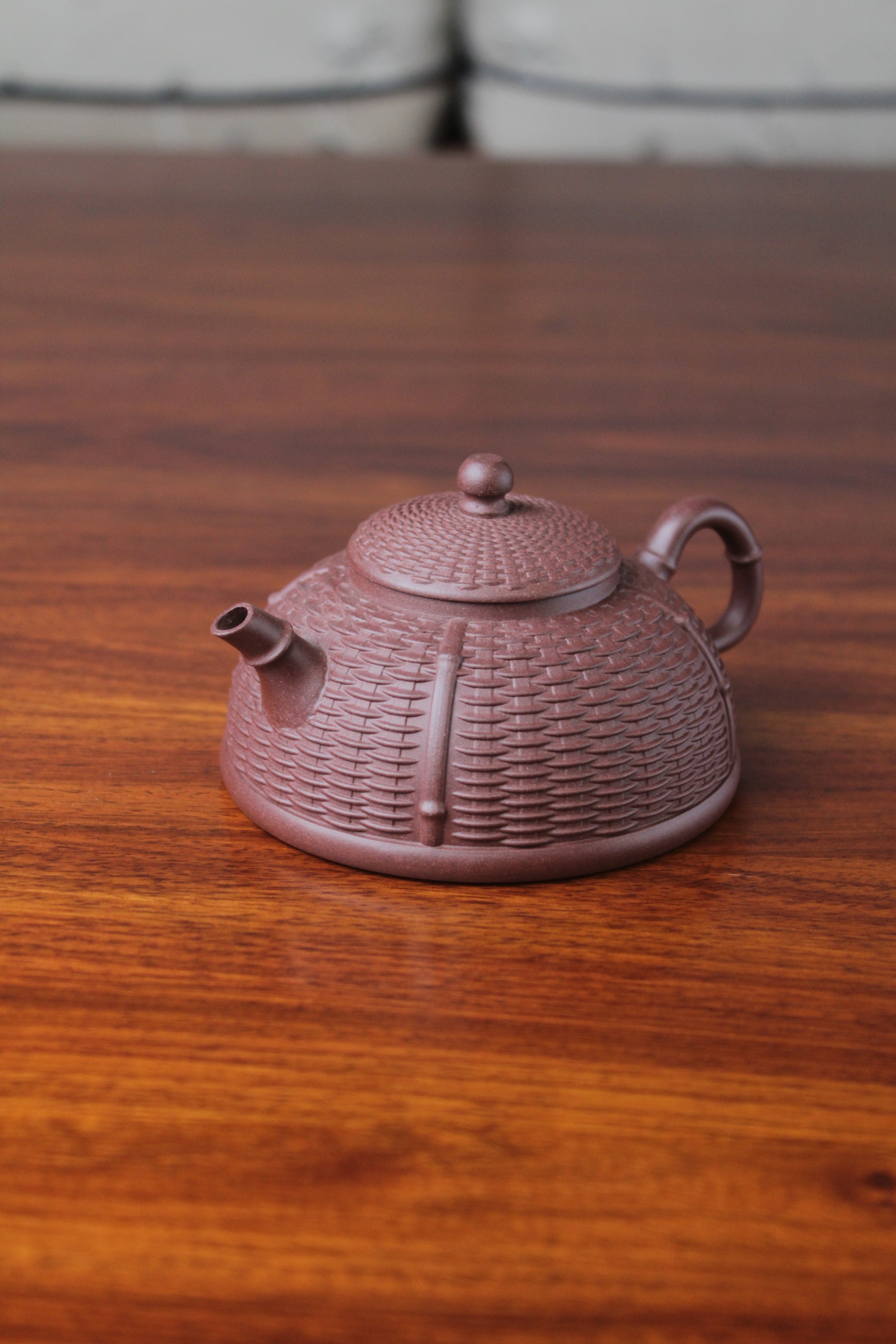 The yi xing tea pot right