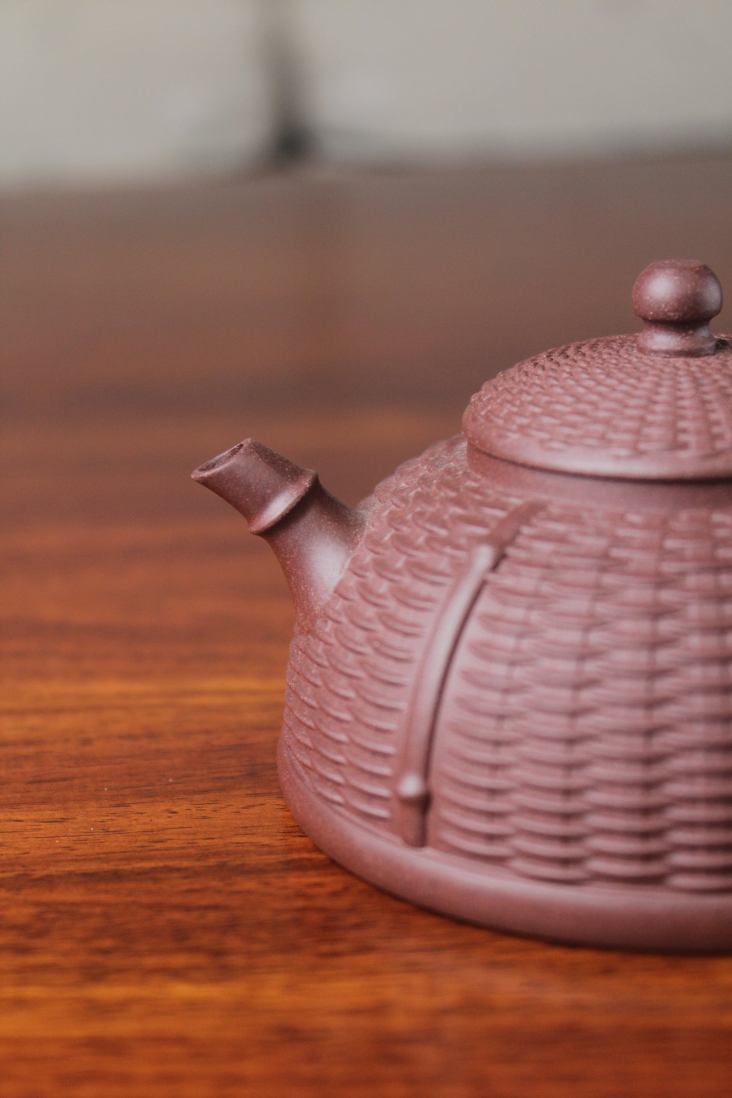 The yi xing tea pot spout