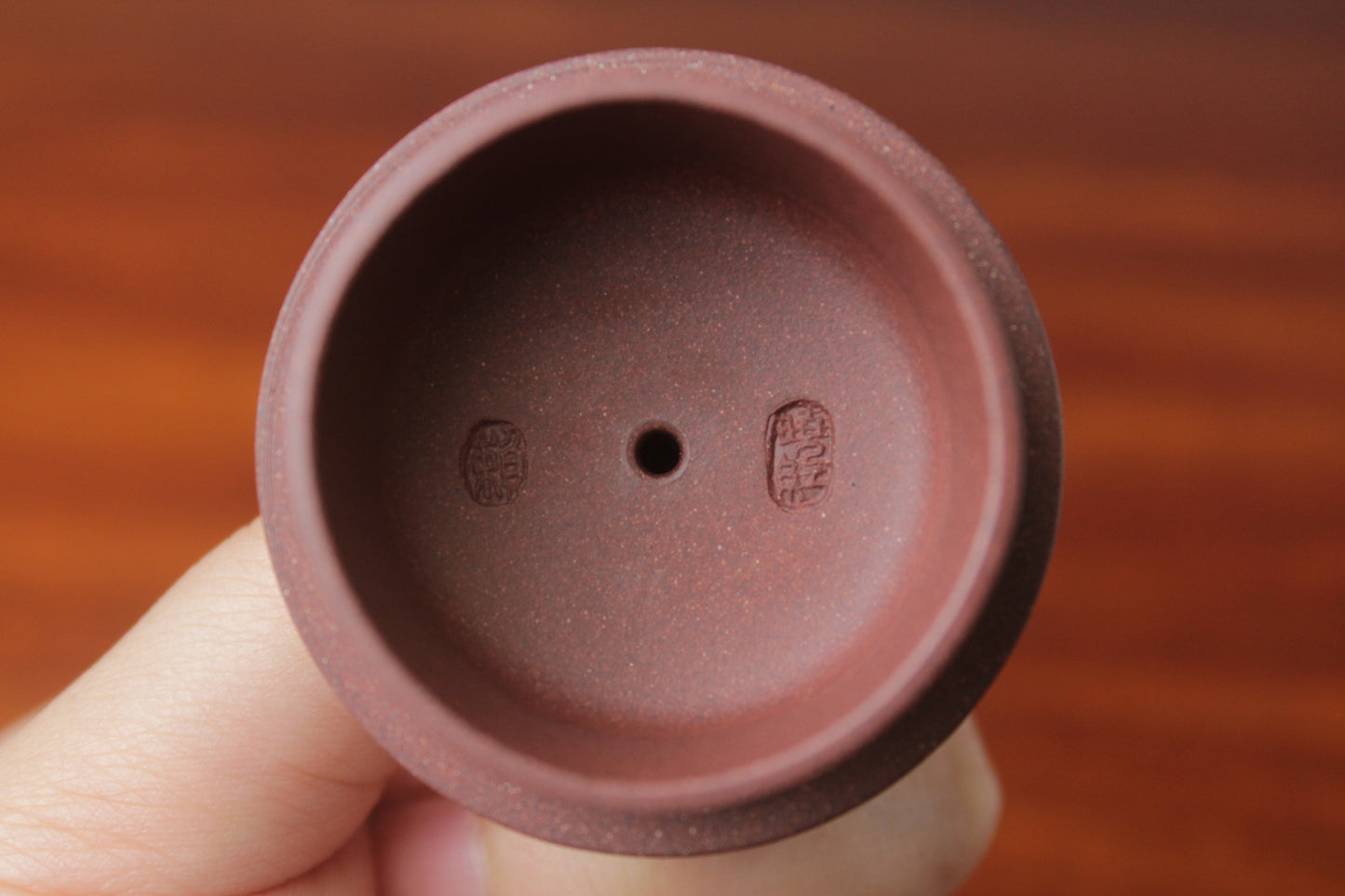 The yi xing tea pot lid mark
