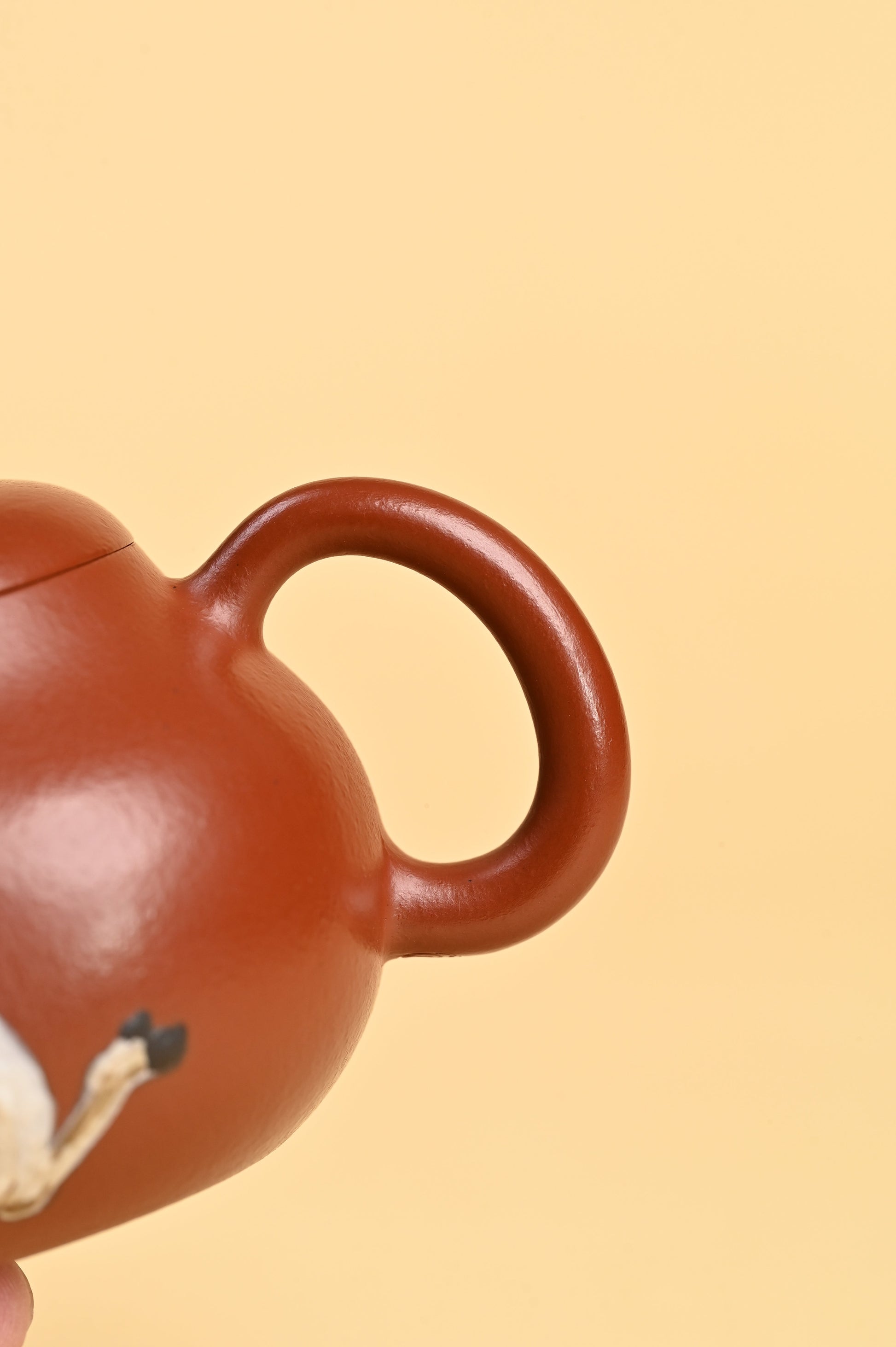 yixing tea pot, the horse for one person handle