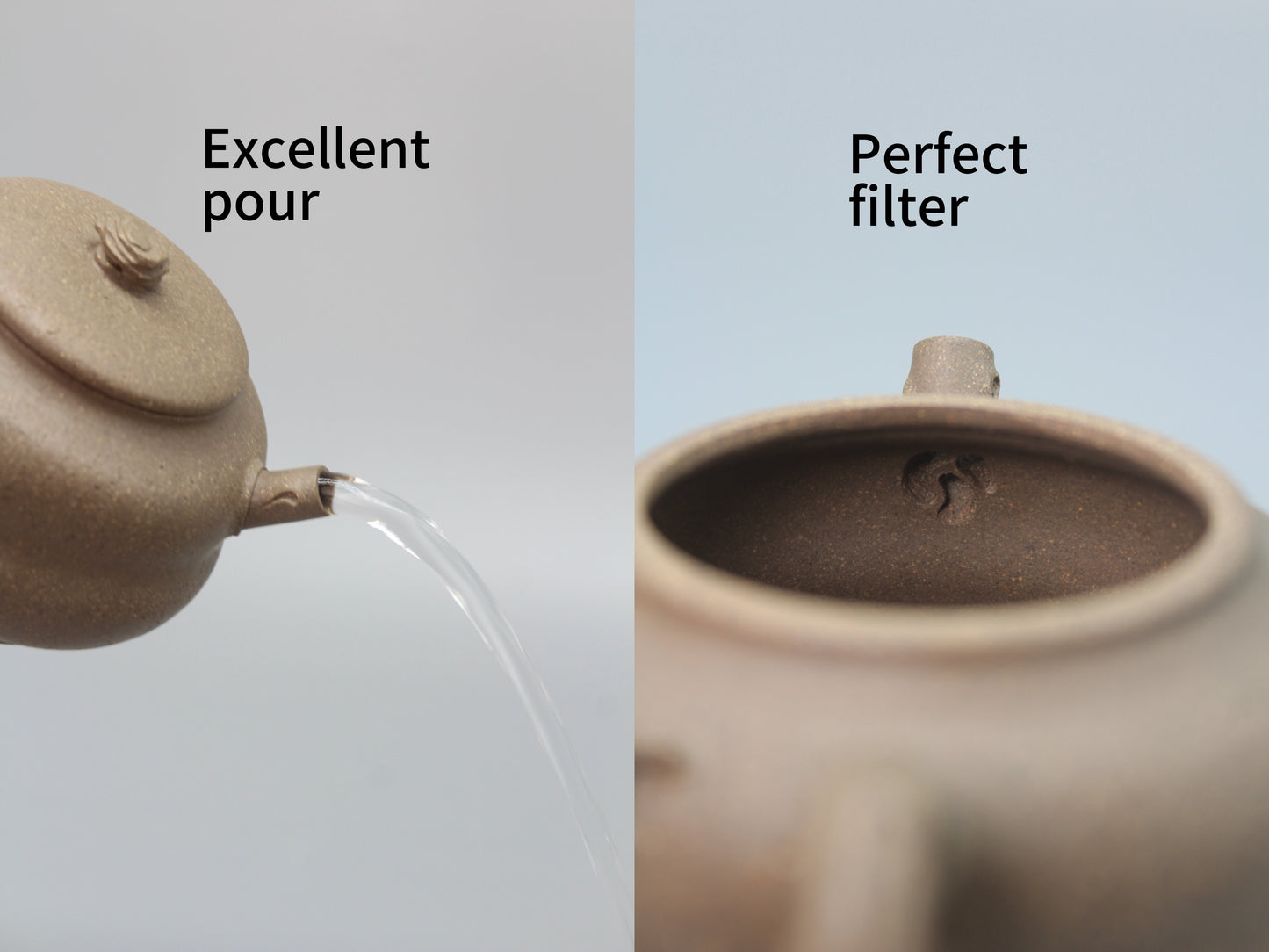 Artistic Yixing teapot detail 3