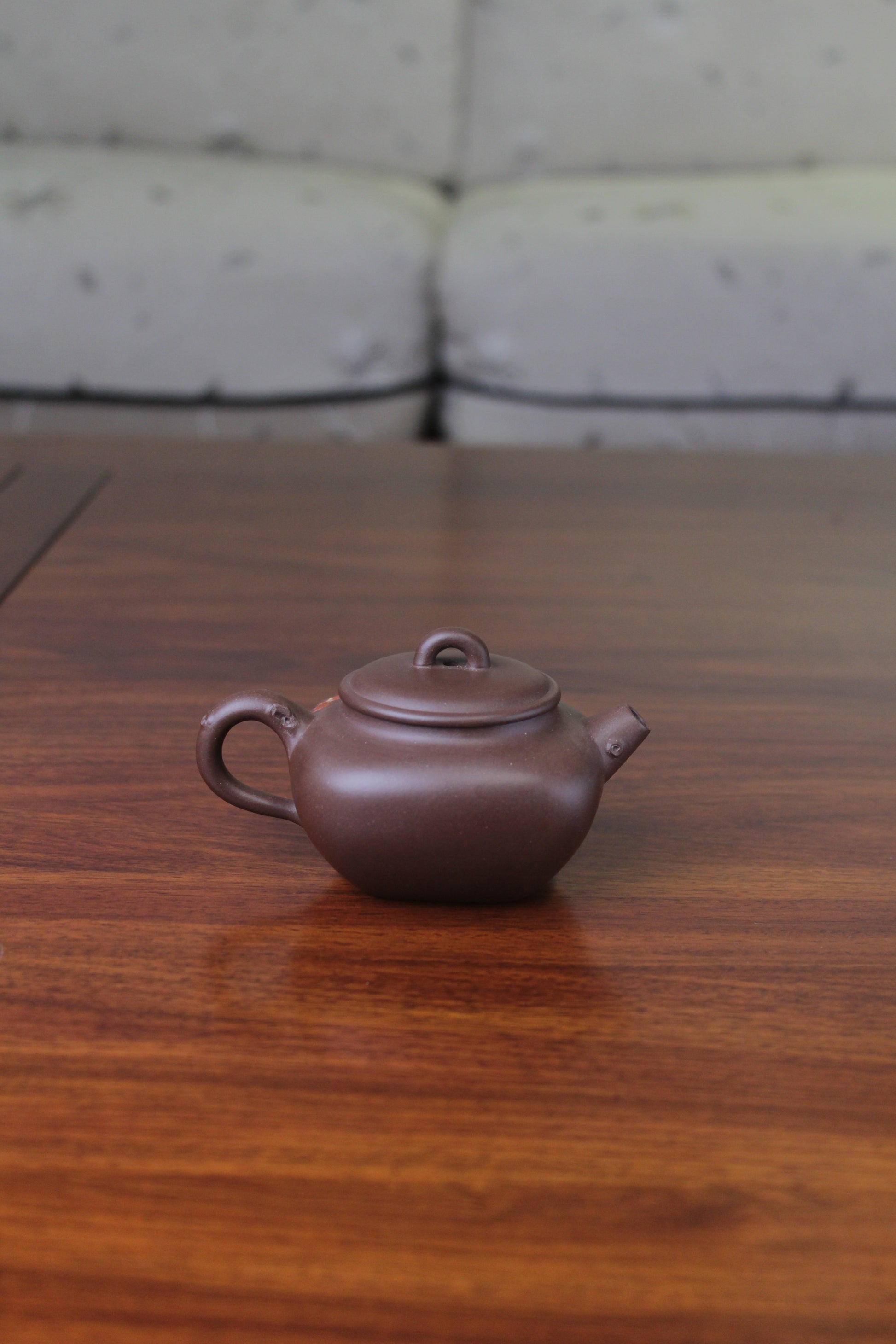 yixing teapot named flower on the table 2