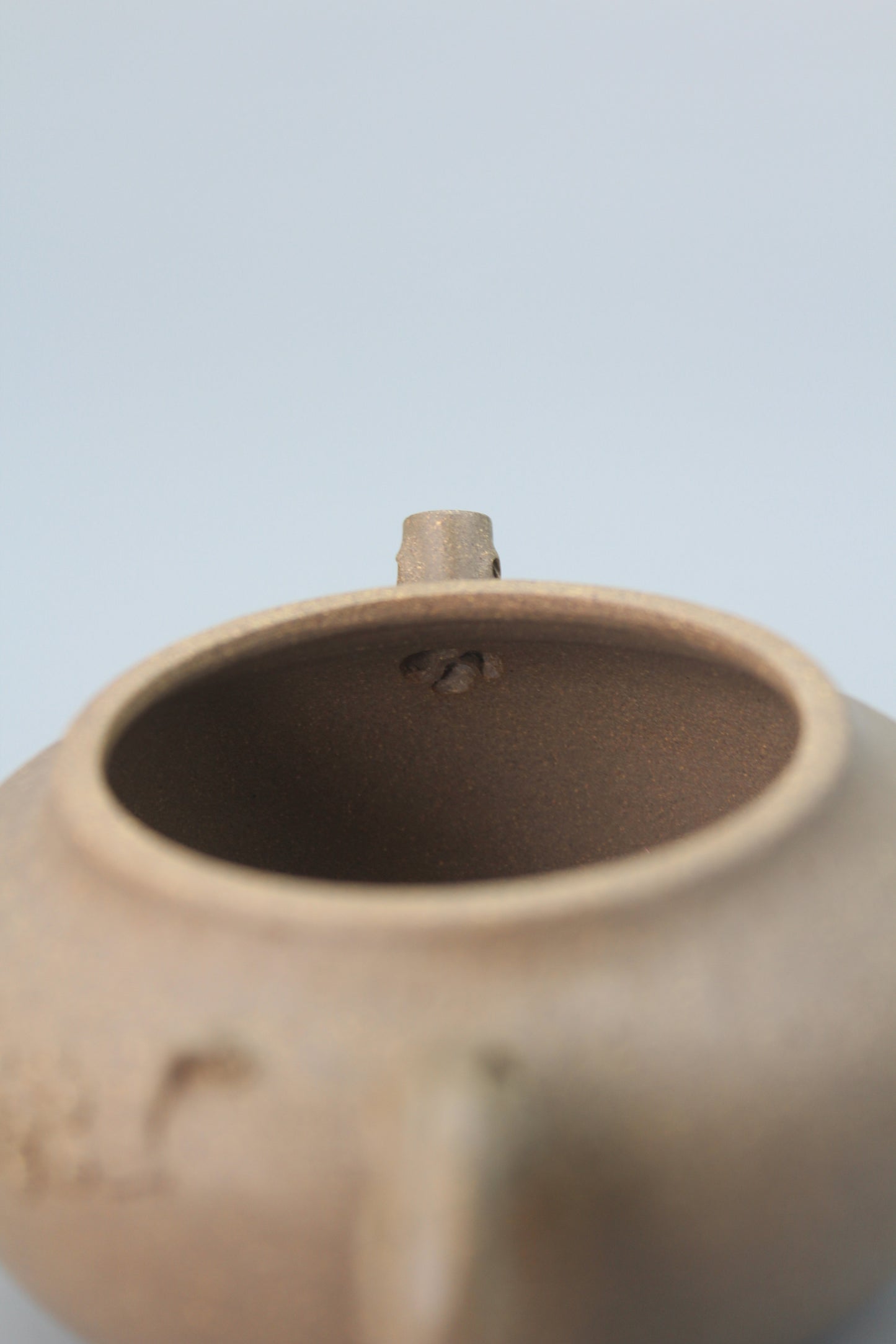 yixing teapot, fully handmade from purple clay filter