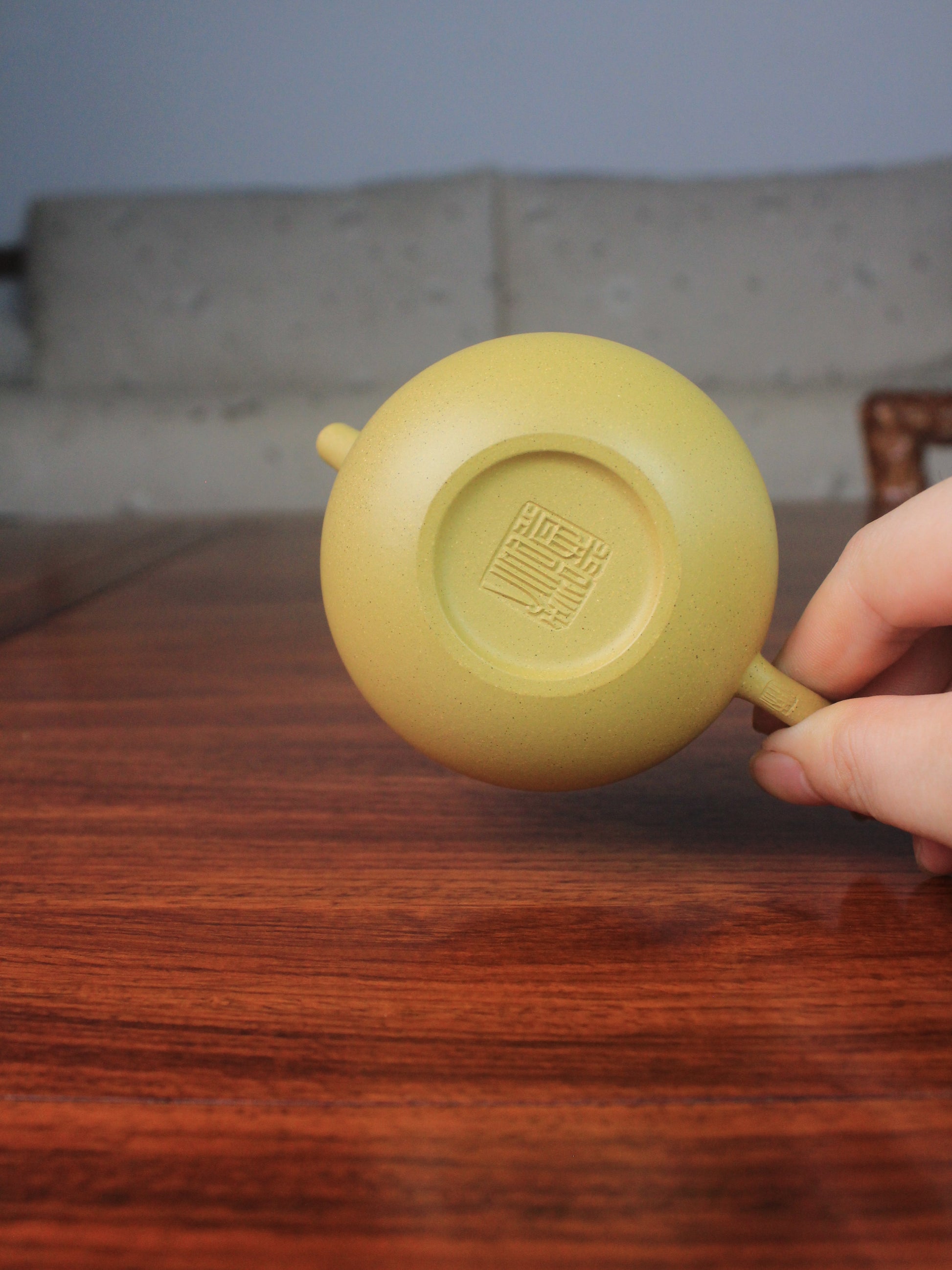 teapot mark of the yixing teapot named gourd