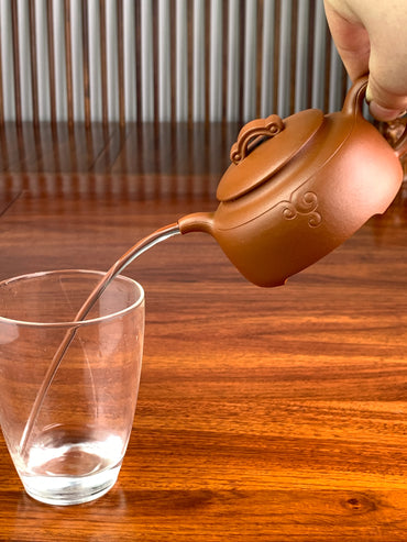 the perfect pour of the collectible teapot