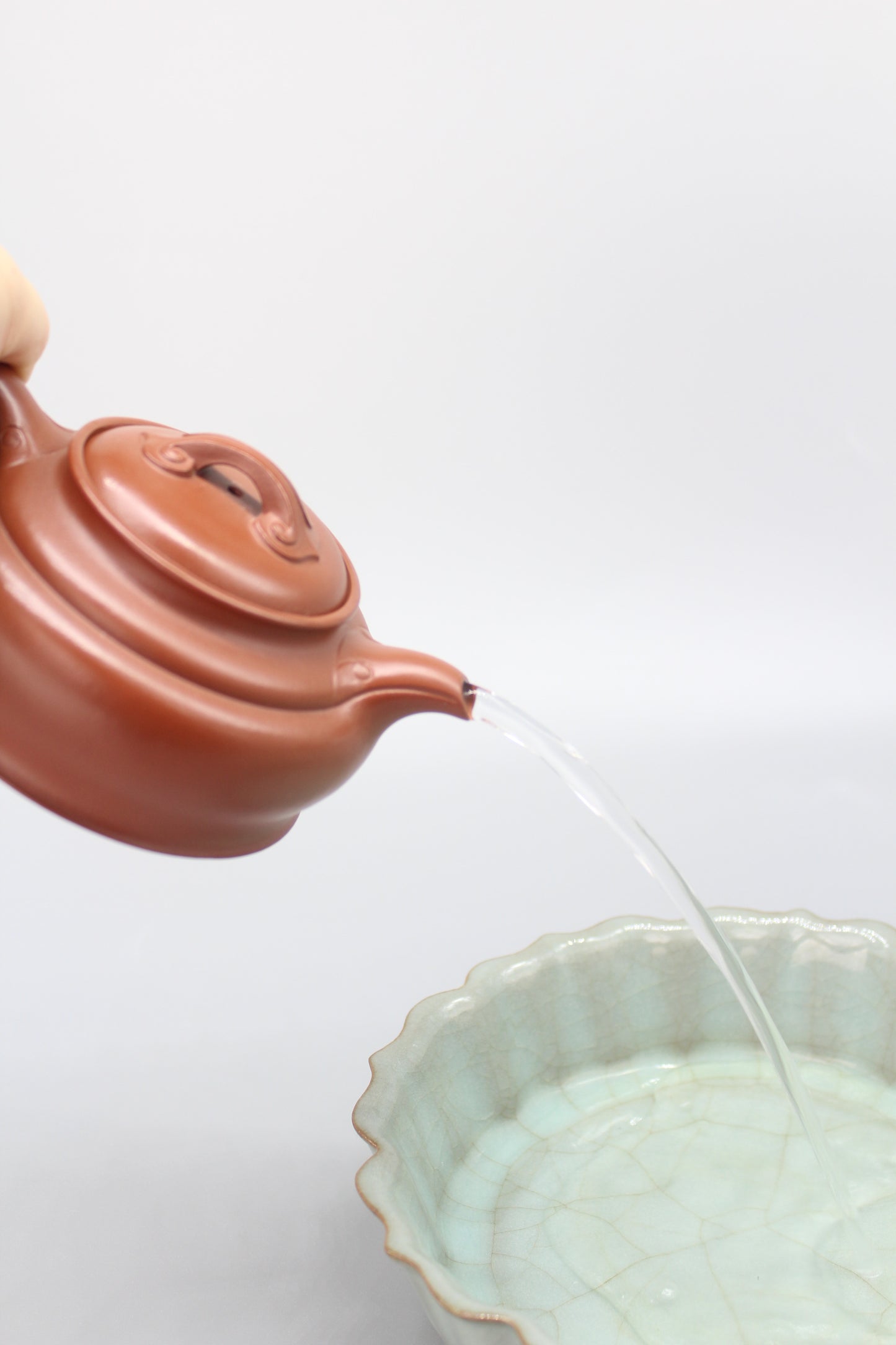 chinese yixing teapot ru yi fully handmade by artist