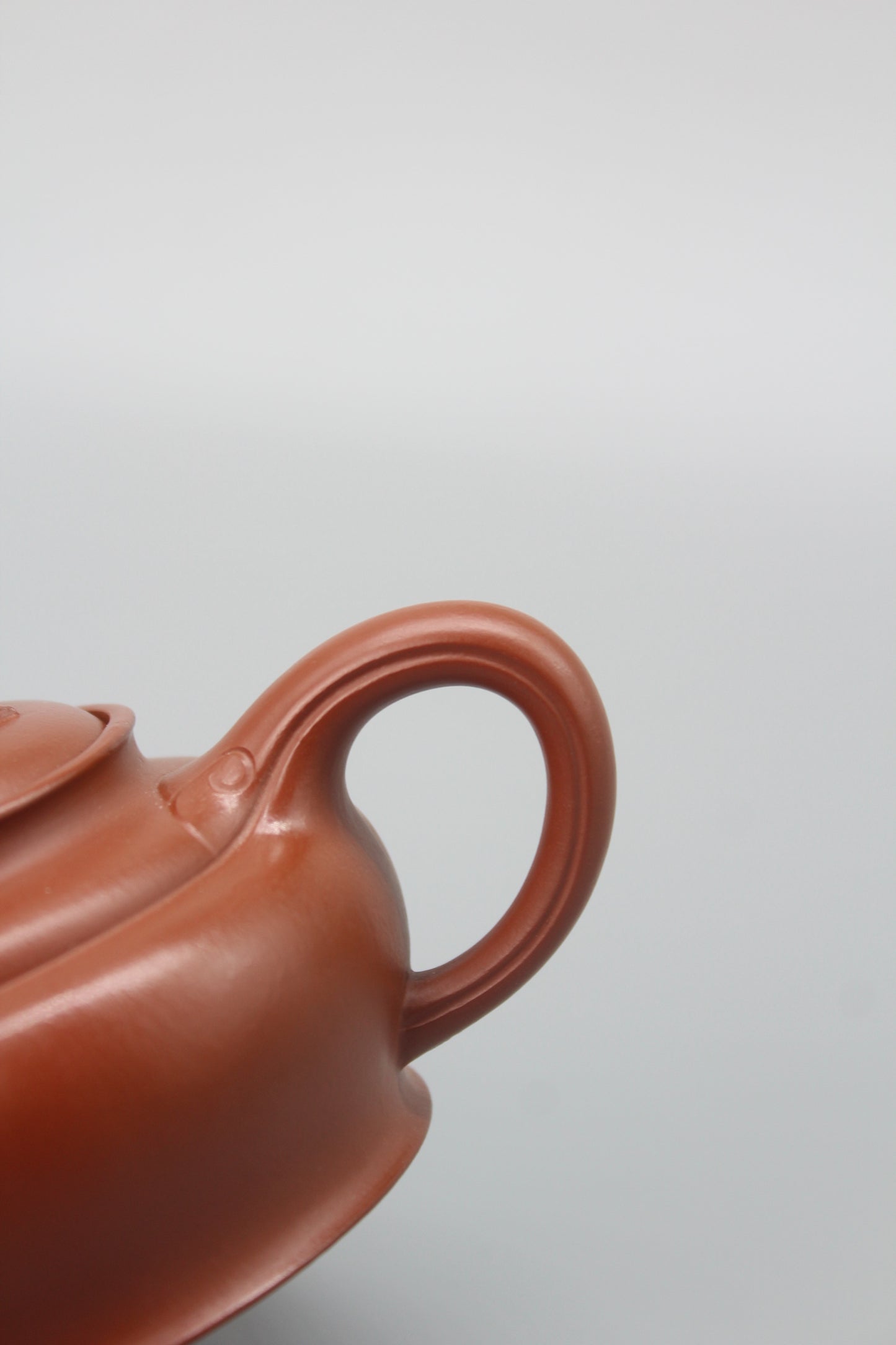 chinese yixing teapot ru yi fully handmade by artist handle