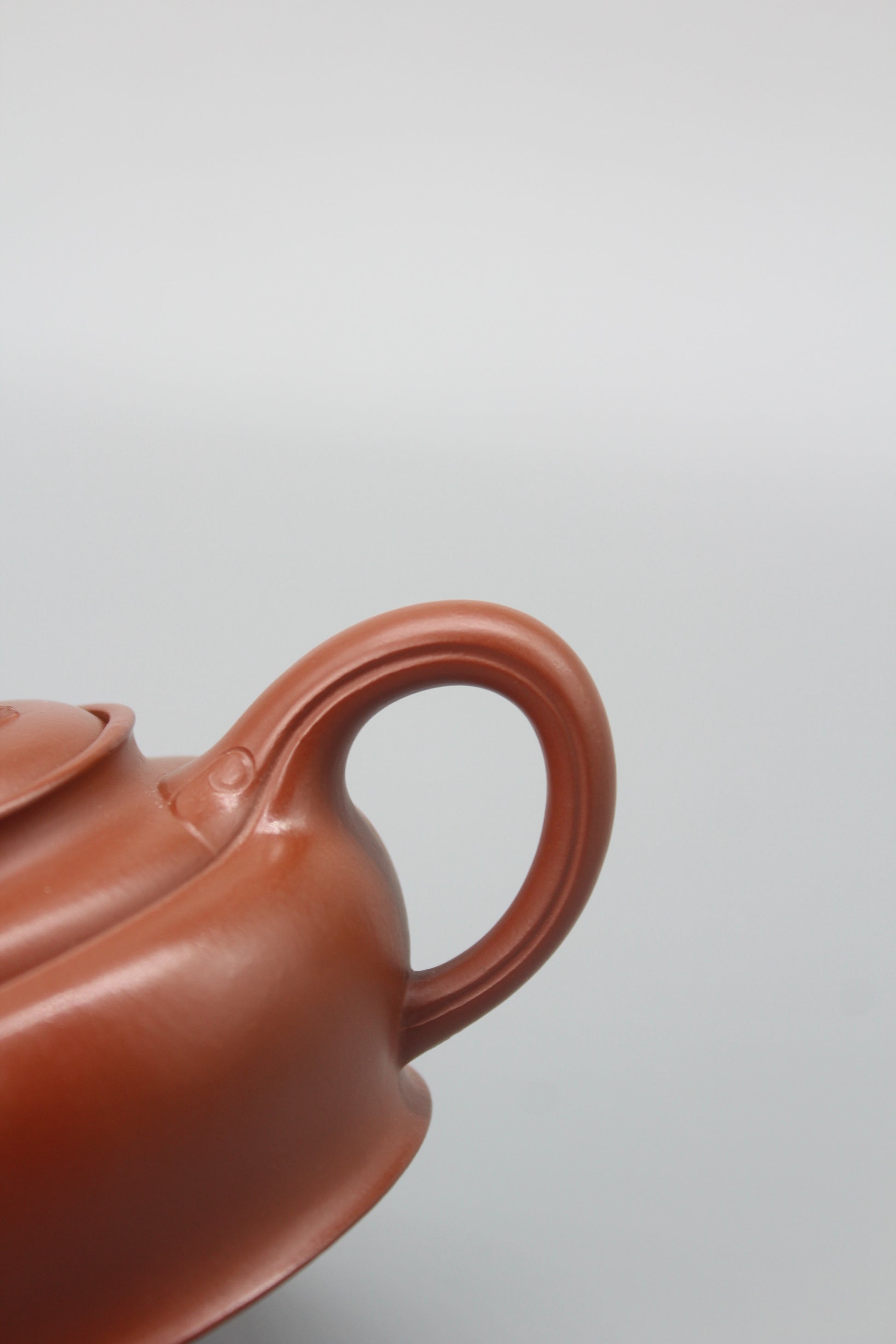 chinese yixing teapot ru yi fully handmade by artist handle
