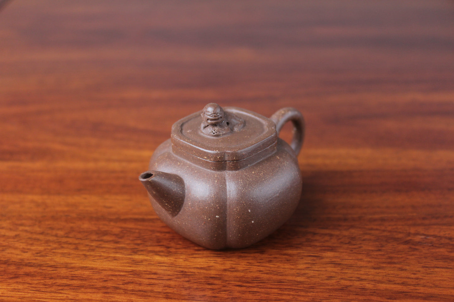 Yixing teapot shi qiu half handmade 58ml