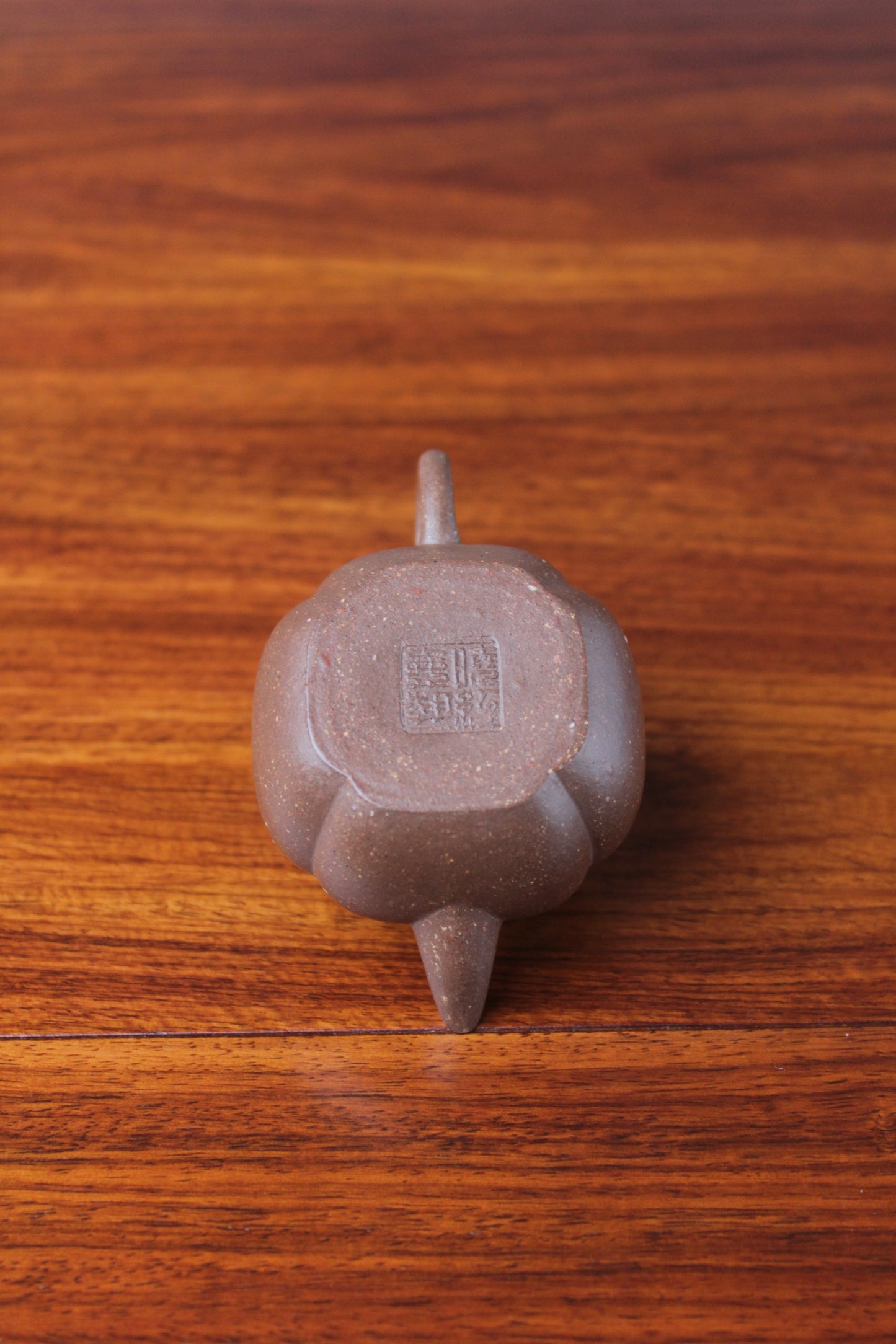 Yixing teapot shi qiu half handmade 58ml
