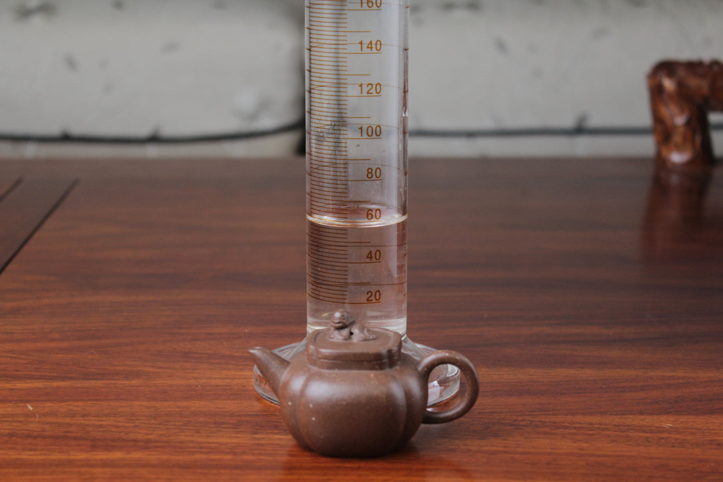 Yixing teapot shi qiu half handmade 58ml