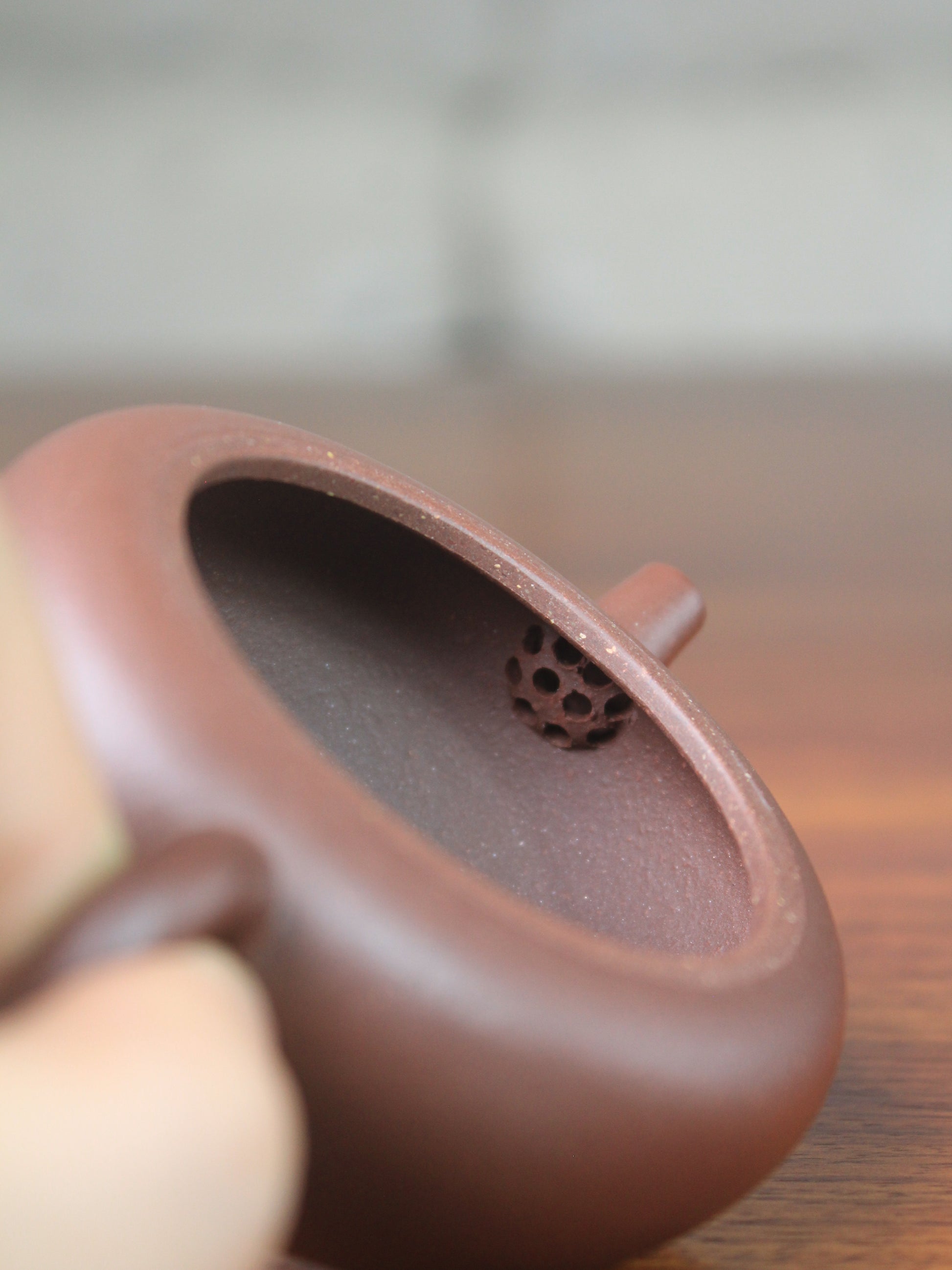 Filter of the yixing teapot handmade by teapot artist