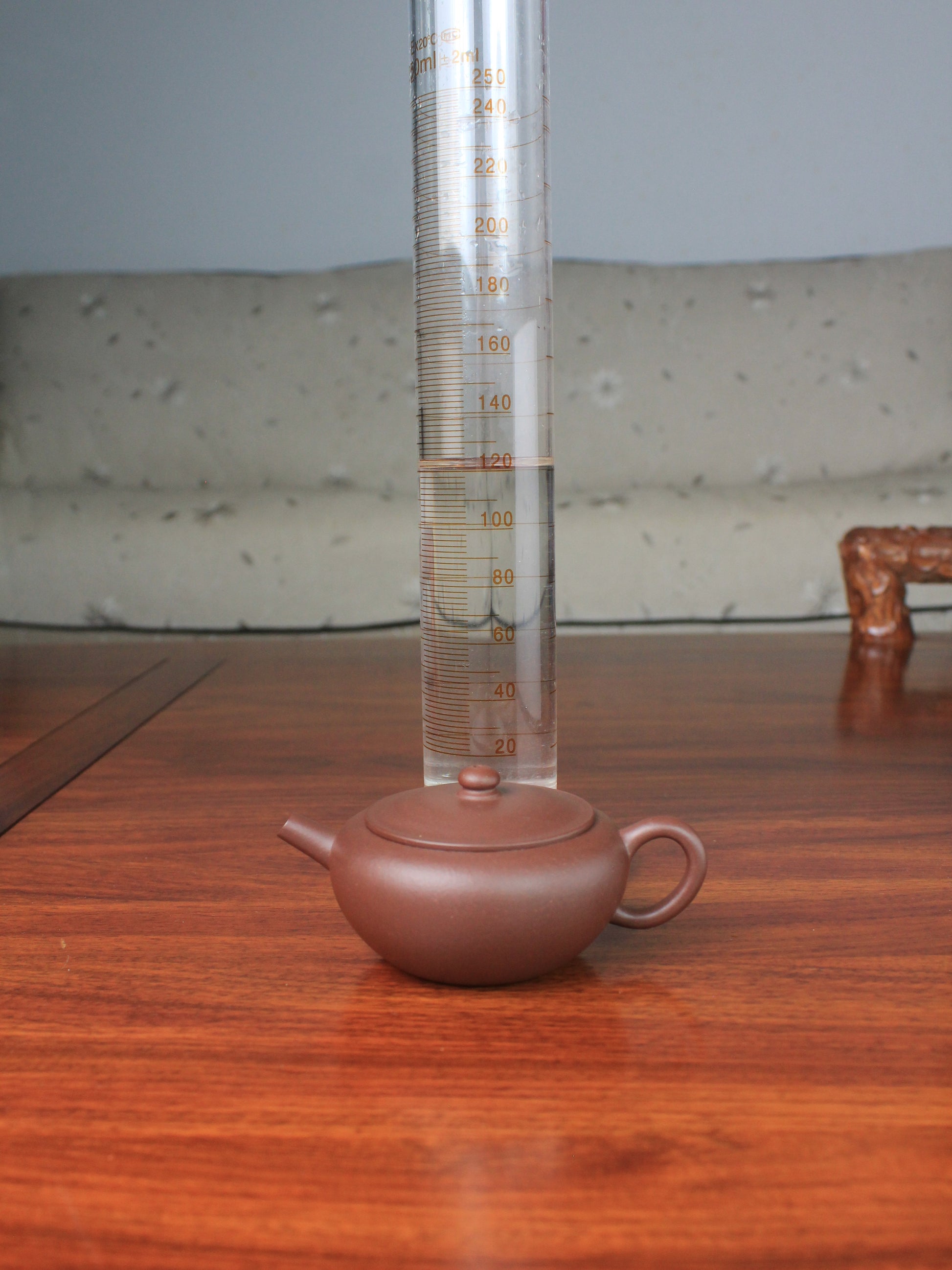 small size of the teapot